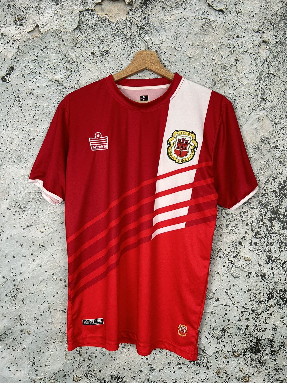 Vintage Giblartar Soccer Jersey Football Rare Tee Sportswear Hype Size US S / EU 44-46 / 1 - 1 Thumbnail