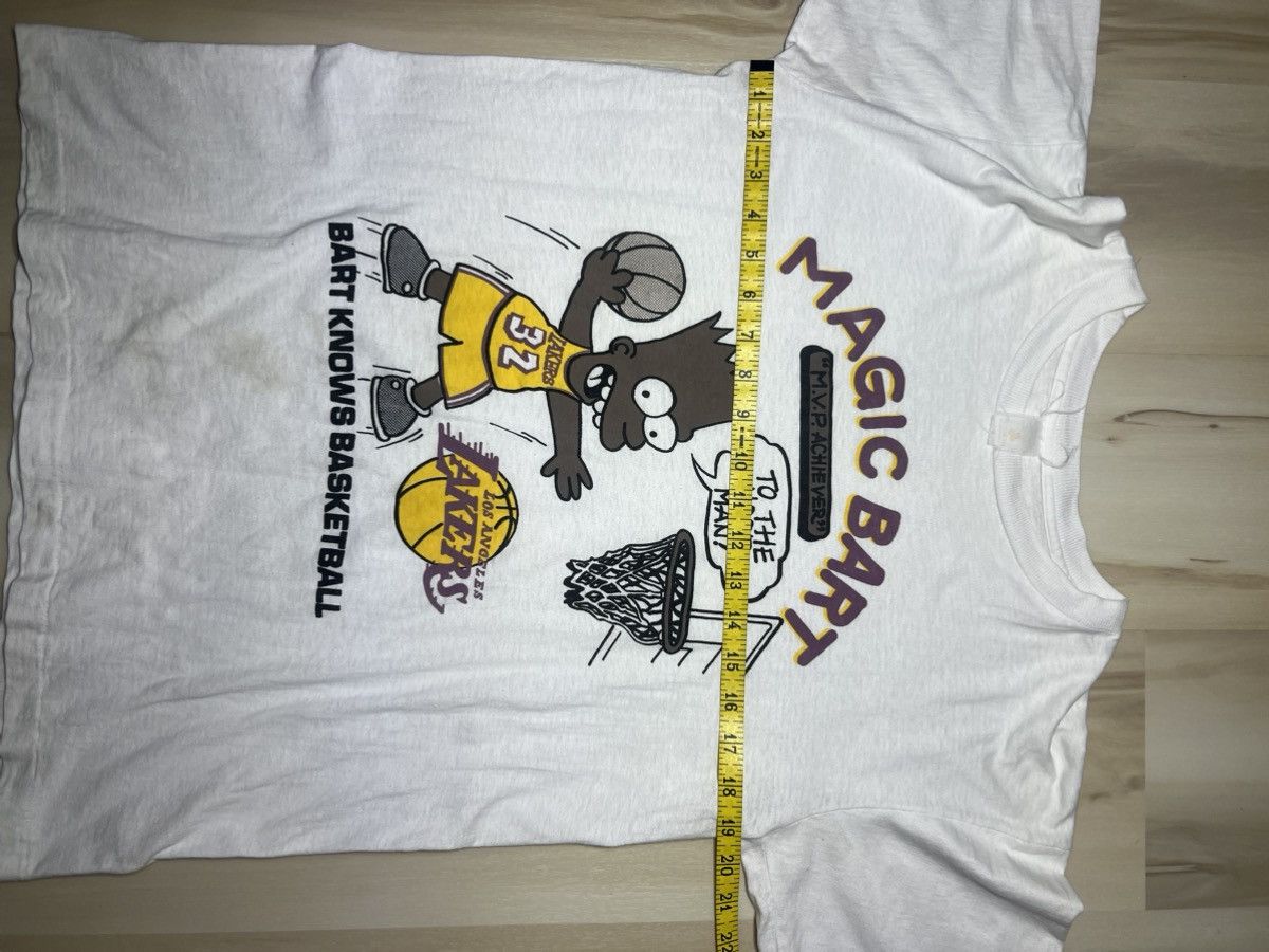 Other VTG Bart Simpson Shirt Magic Johnson Los Angeles Lakers 80s Size US M / EU 48-50 / 2 - 7 Thumbnail