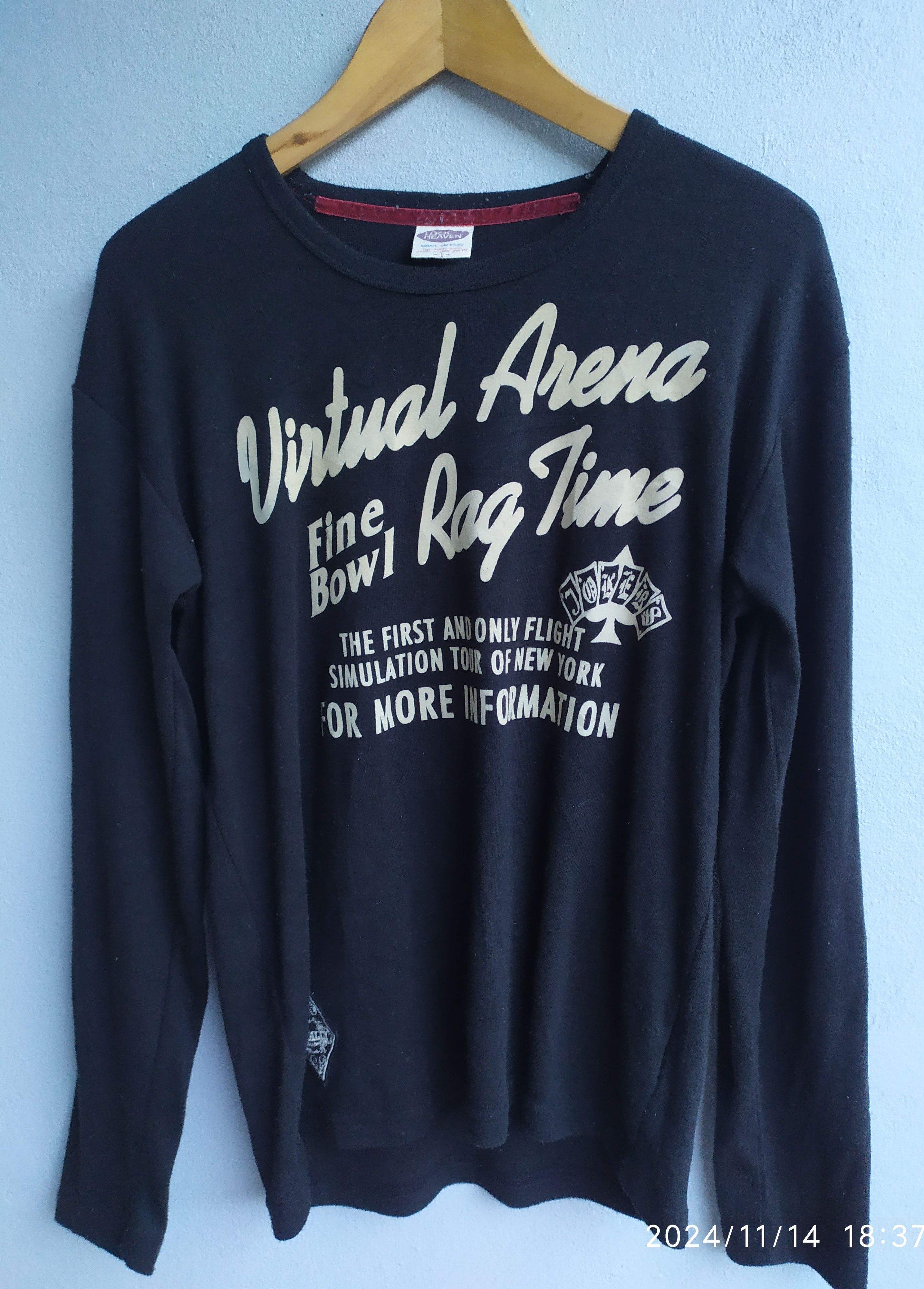 Beauty Beast × If Six Was Nine × KMRii Japanese Lock Heaven Jokers long sleeve Ifsix Lgb Style Size US L / EU 52-54 / 3 - 1 Thumbnail