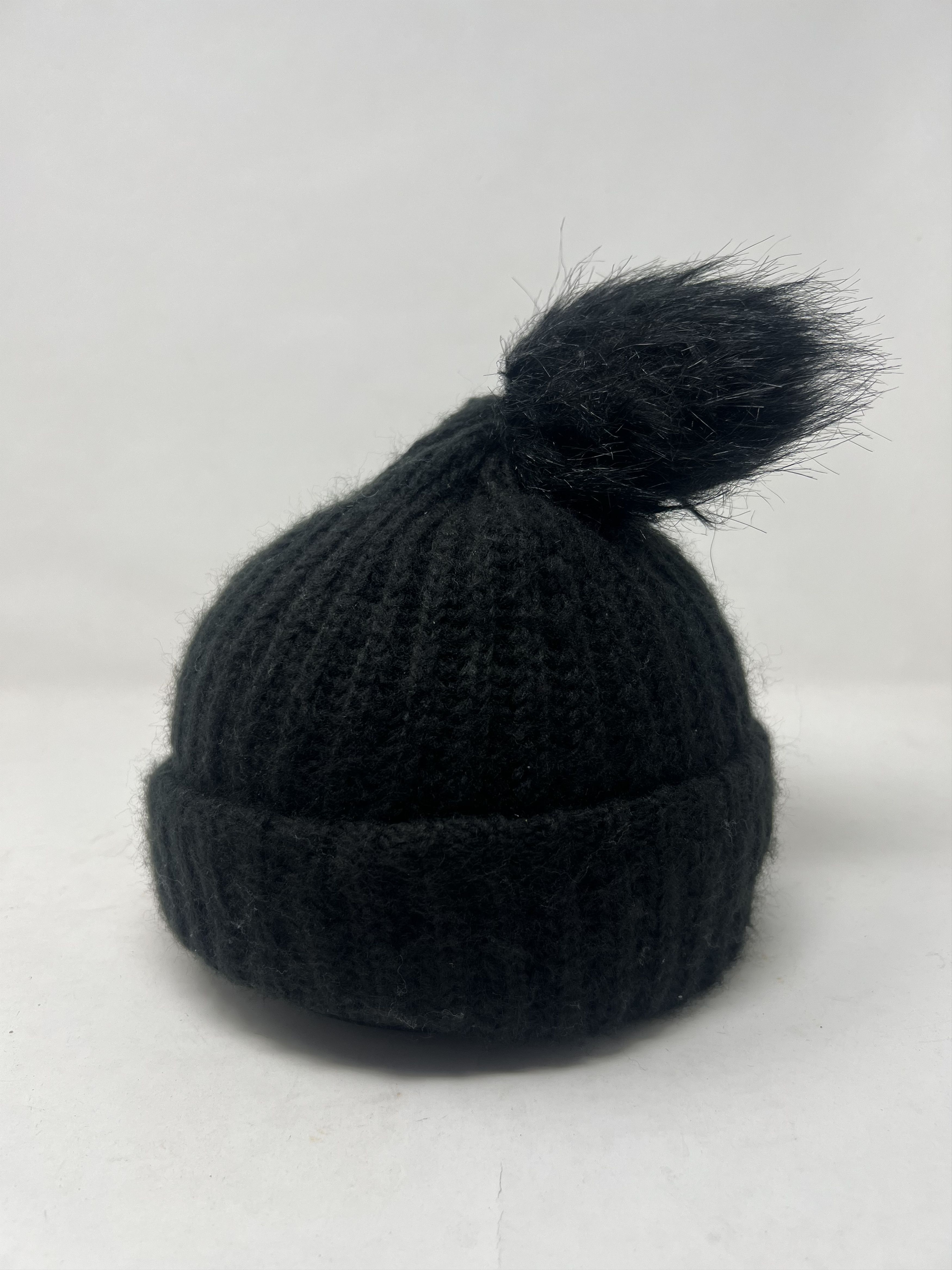 Japanese Brand Accesories Mohair Fur Winter Beanie Hat Size ONE SIZE - 2 Thumbnail