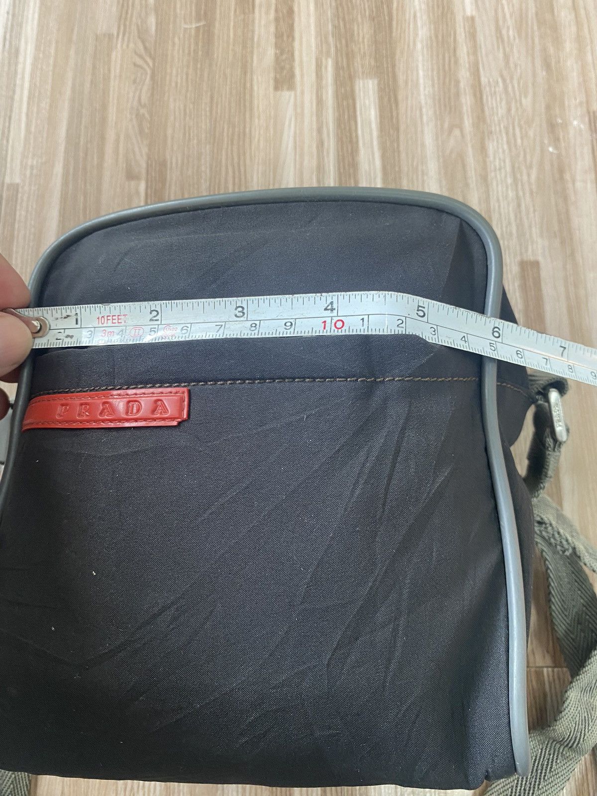Authentic Prada Mini Box Crossbody Bag