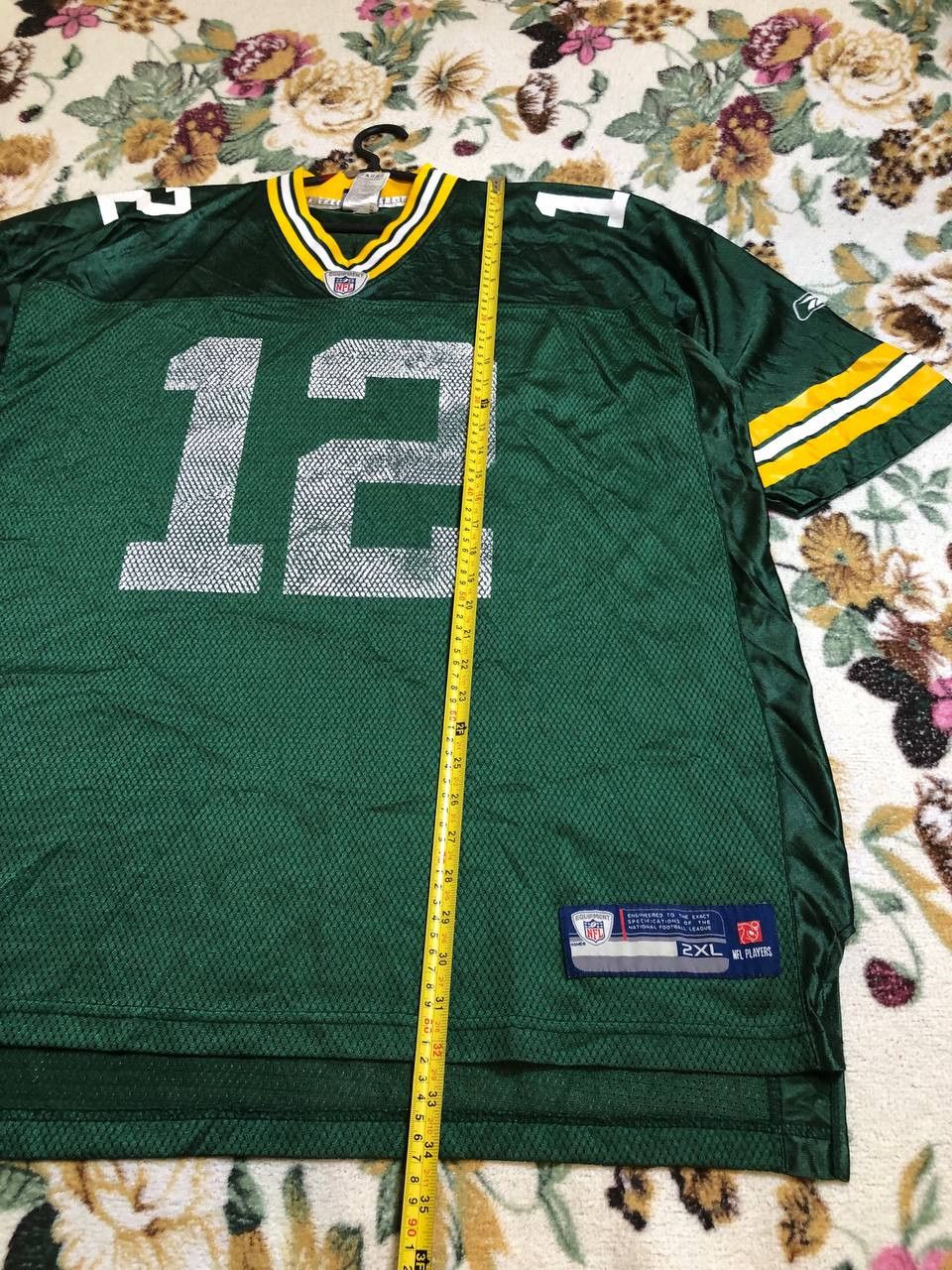 Reebok Reebok NFL On Field Green Bay Packers Aaron Rodgers Size US XXL / EU 58 / 5 - 9 Thumbnail