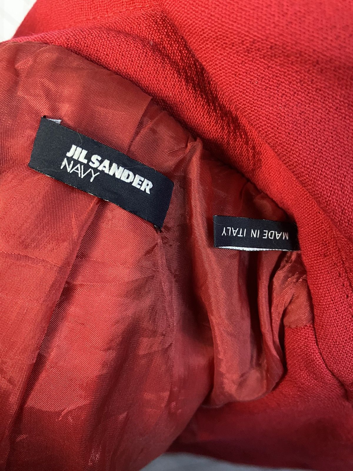 Jil Sander Vintage Jill Sander Wool Long Jacket Size US S / EU 44-46 / 1 - 13 Thumbnail