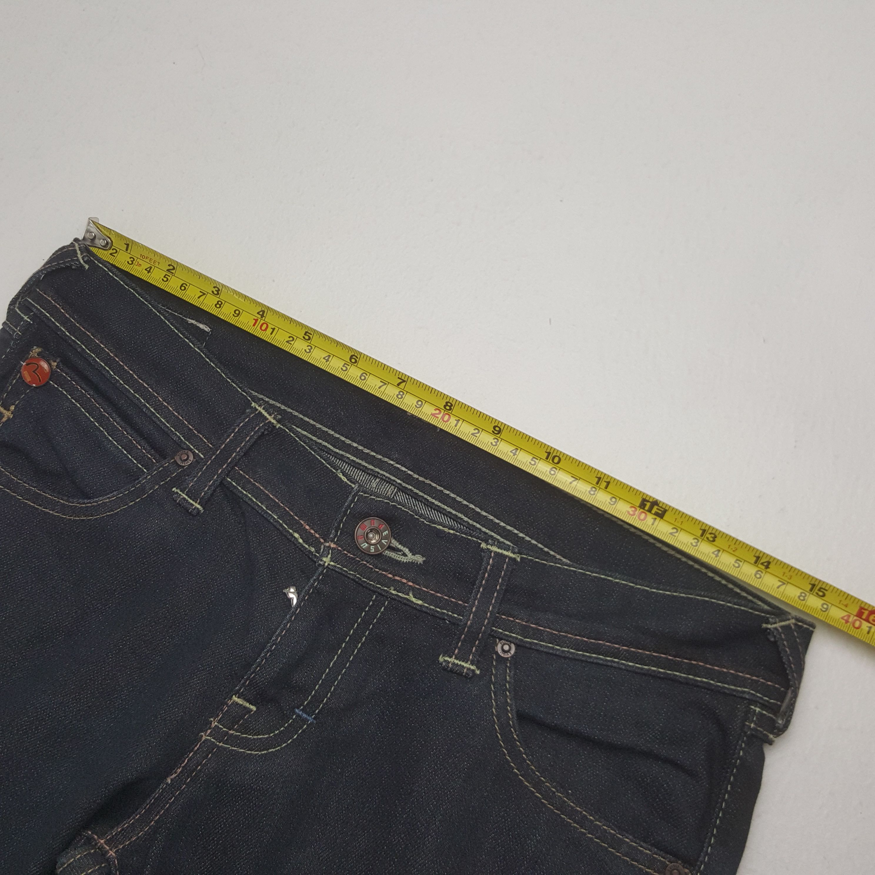 Puma Vintage Evisu Japanese Daicock Custom Denim Jeans C318N4 Size US 30 / EU 46 - 9 Thumbnail