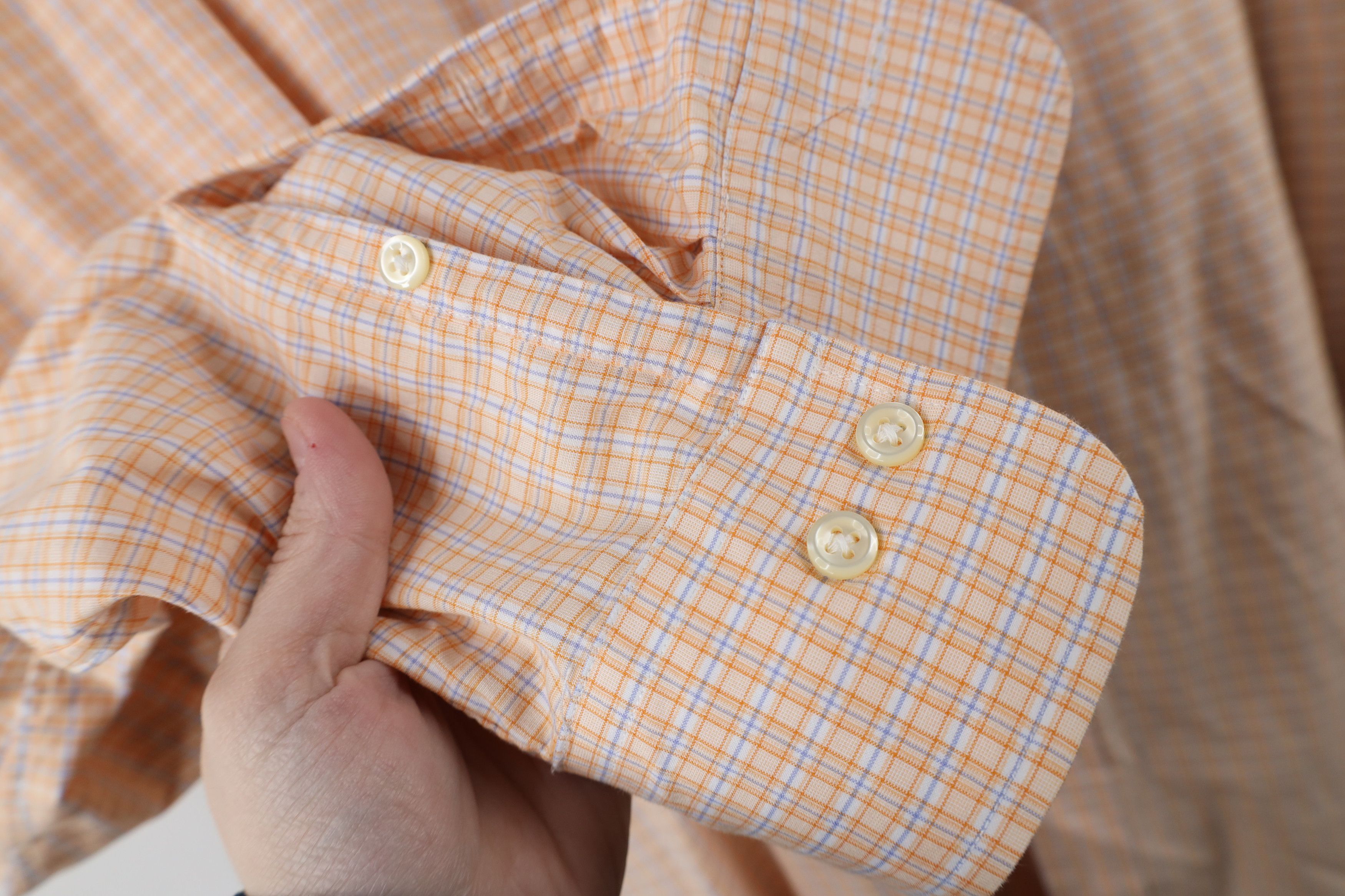 Ralph Lauren × Vintage Vintage Ralph Lauren Regent Custom Fit Collared Button Shirt Size US M / EU 48-50 / 2 - 4 Thumbnail