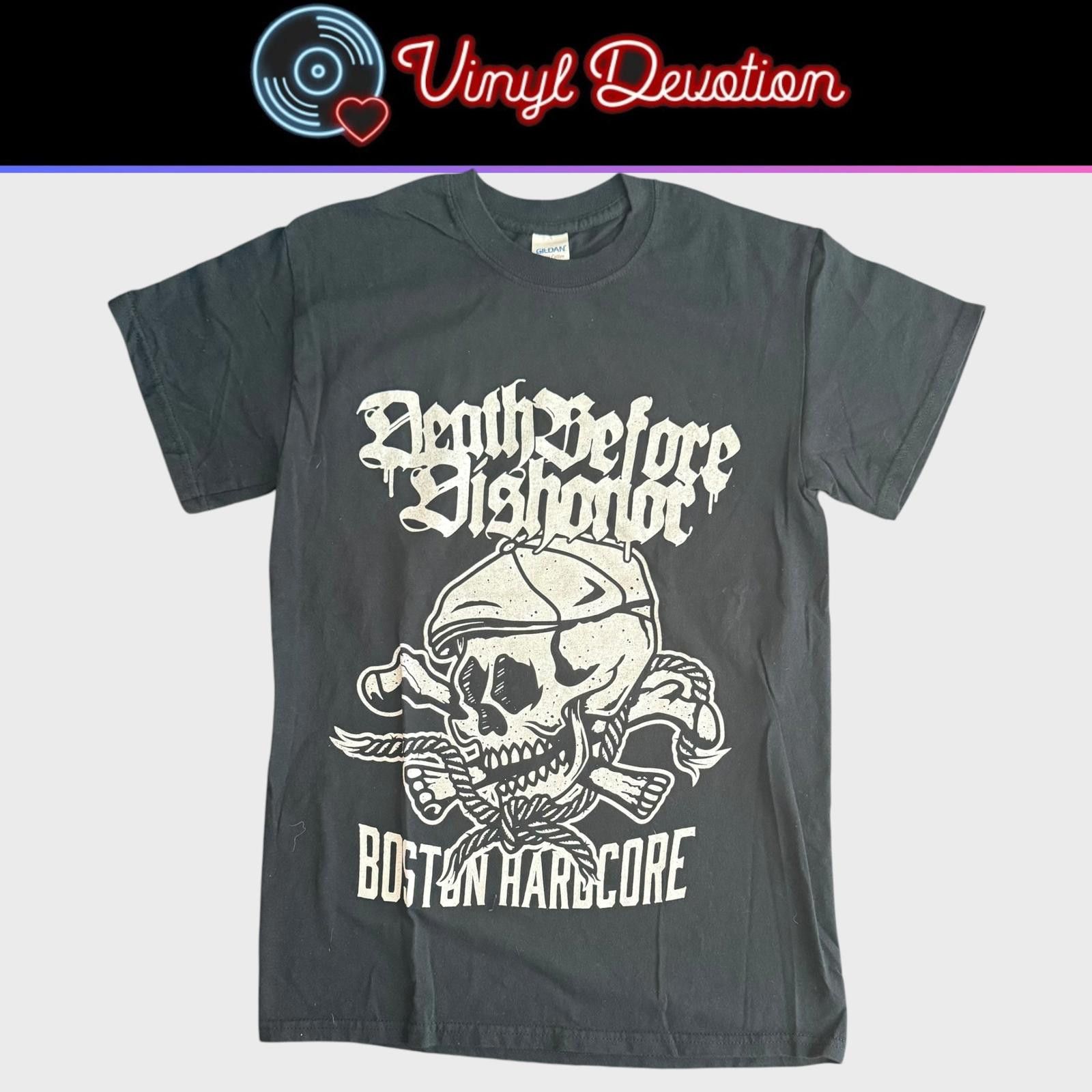 Designer Death Before Dishonor Band Boston Hardcore Shirt Size S Size US S / EU 44-46 / 1 - 1 Thumbnail