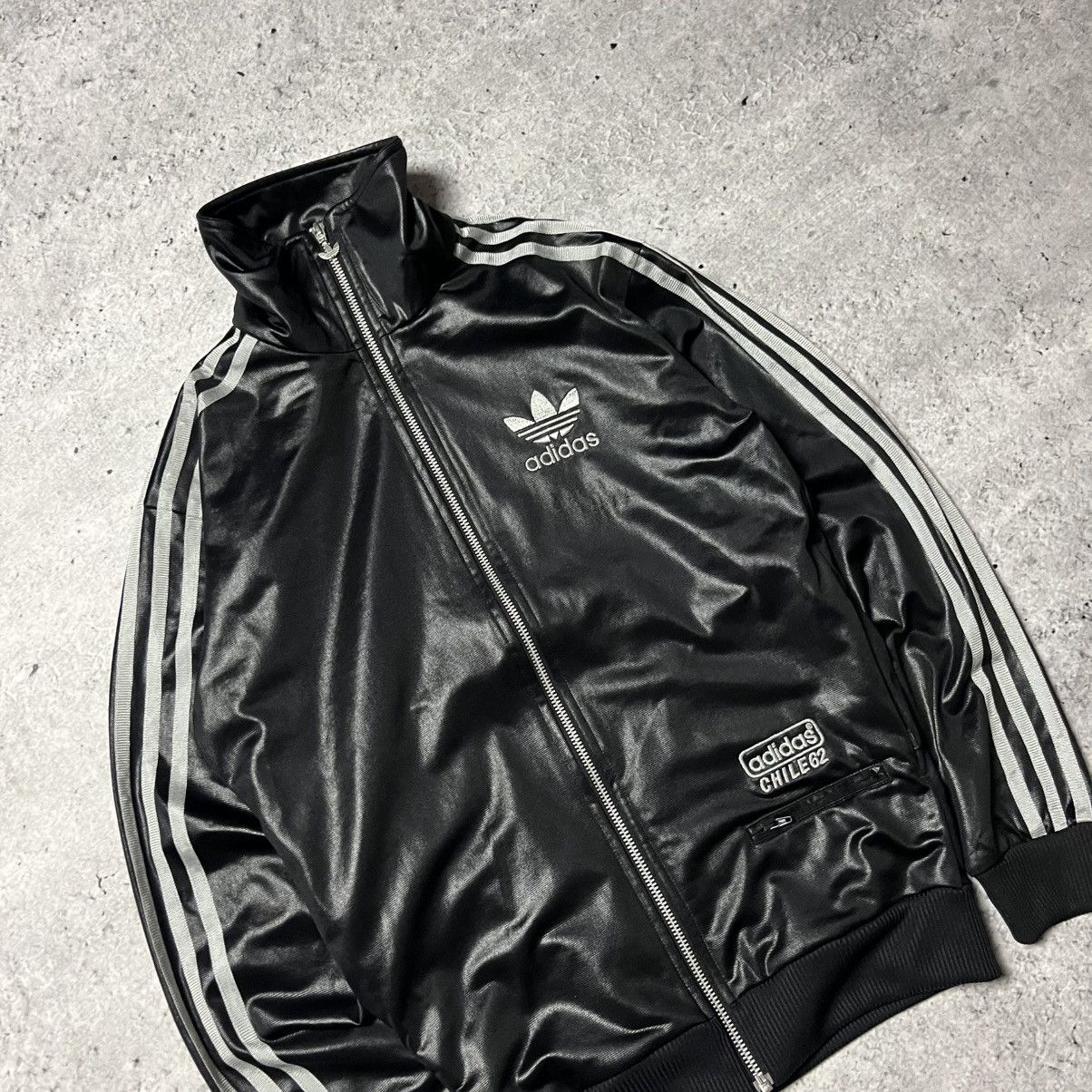 Adidas Y2K adidas chile 62 zip up sweatshirt 00s vintage Size US XS / EU 42 / 0 - 4 Thumbnail