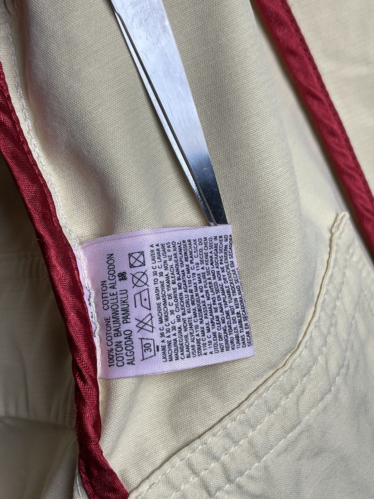 Diesel Diesel Y2K Vintage Beige Cotton Trench Coat Jacket Size L Size L / US 10 / IT 46 - 21 Thumbnail
