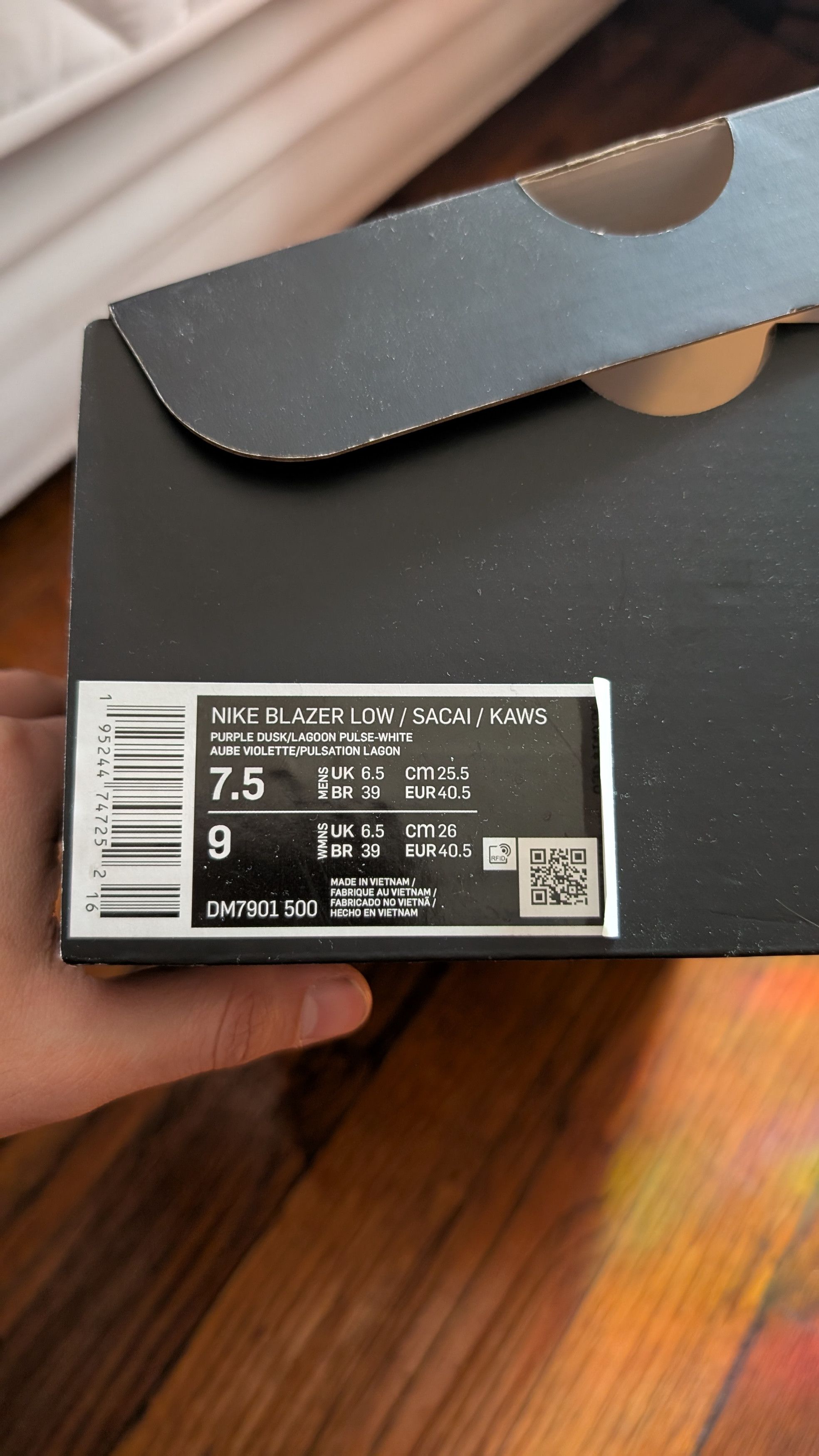 Nike × Sacai Nike Blazer low sacai x KAWS Size US 7.5 / EU 40-41 - 6 Thumbnail