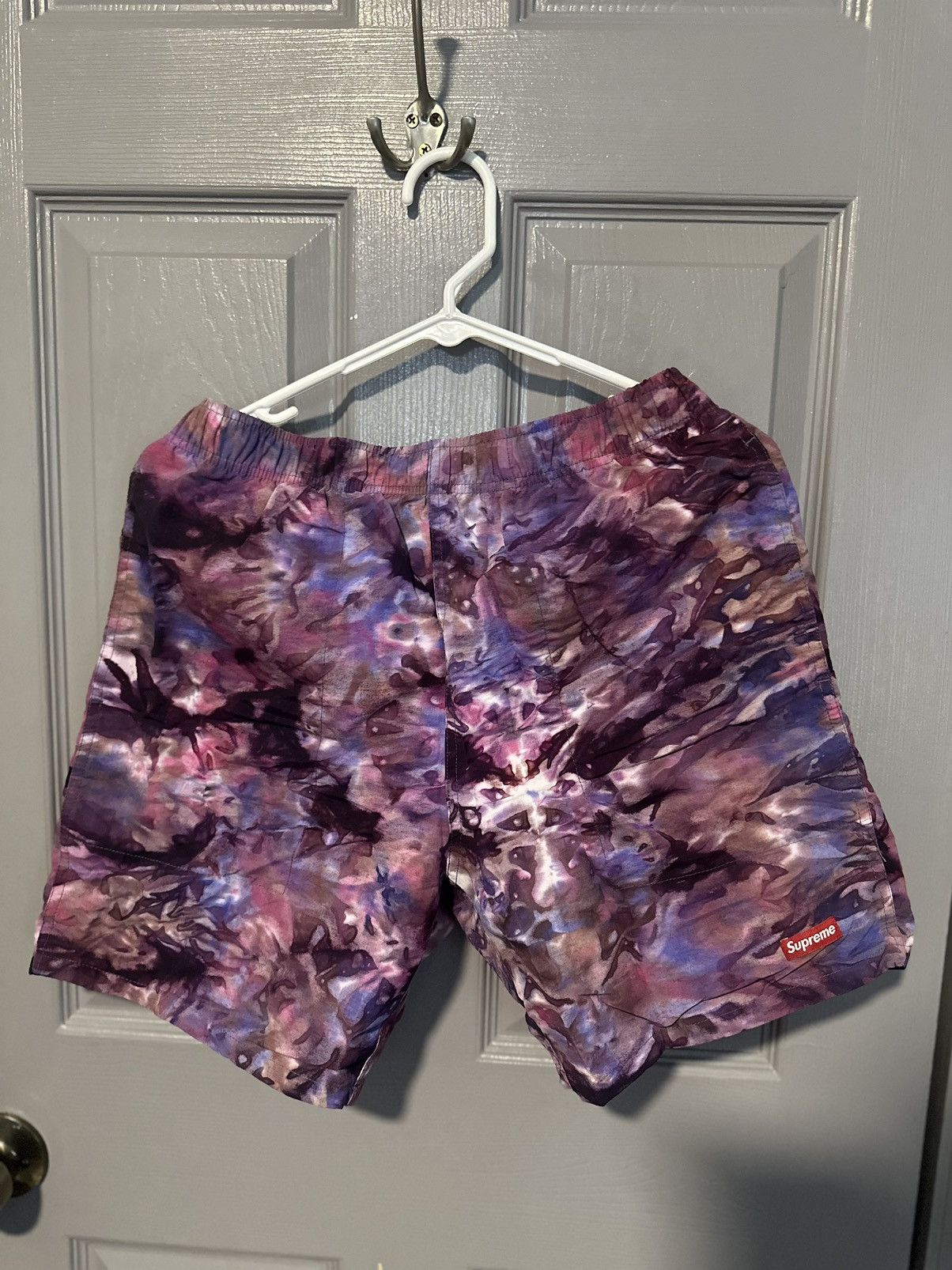 image of Supreme Nylon Water Short Dyed Purple, Men's (Size 30)