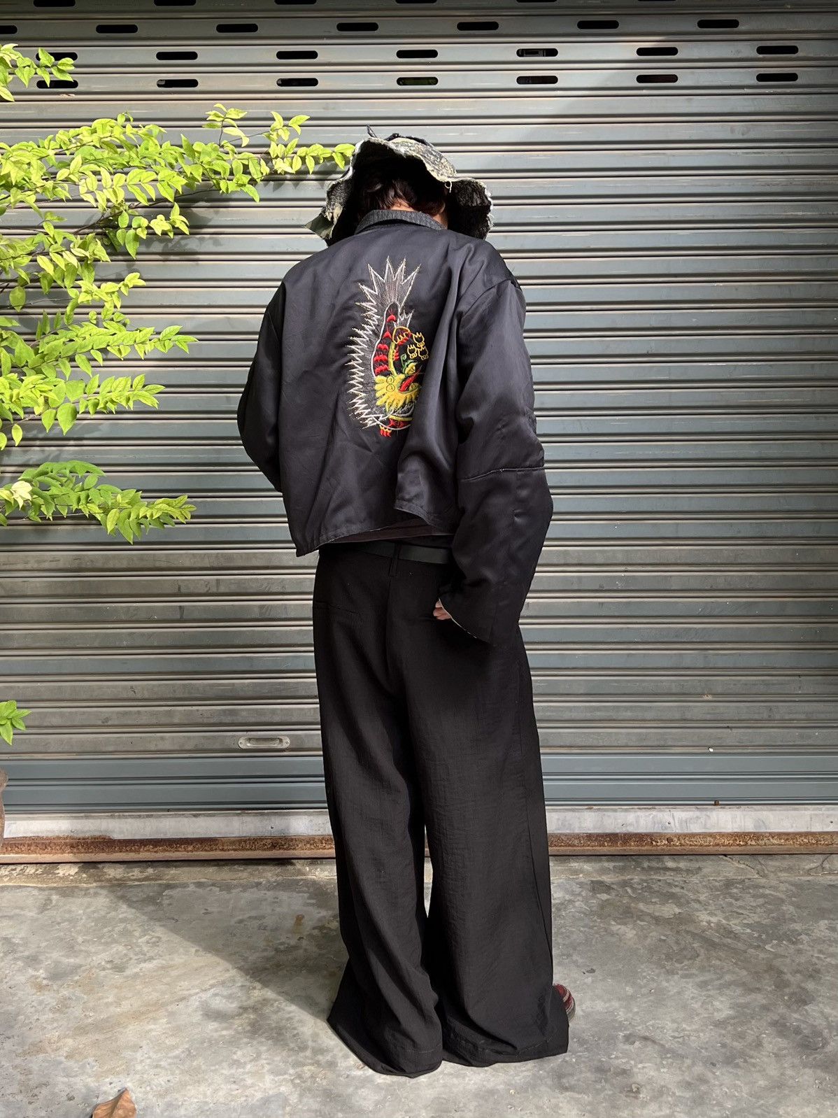 Japanese Brand 1of1 DARKPULL Custom Yukata Jacket Dragon Embroidery Size US L / EU 52-54 / 3 - 5 Thumbnail