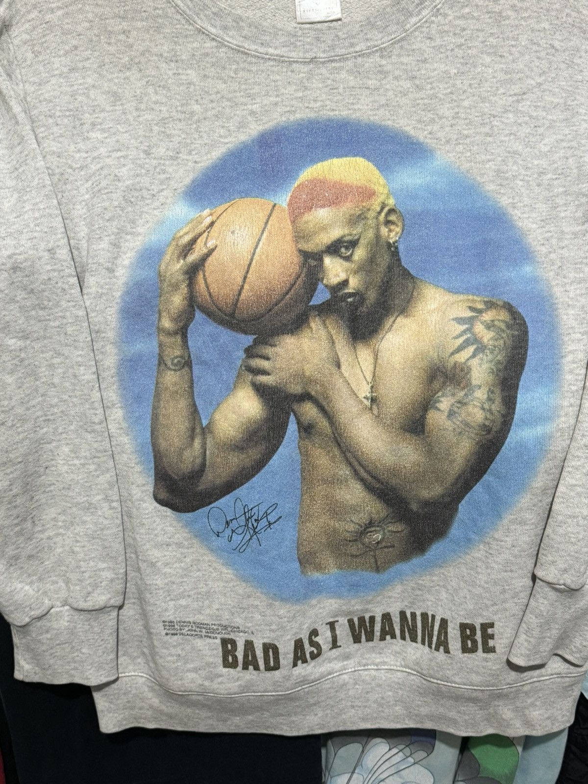 Dennis Rodman Vintage Sweatshirt 1996