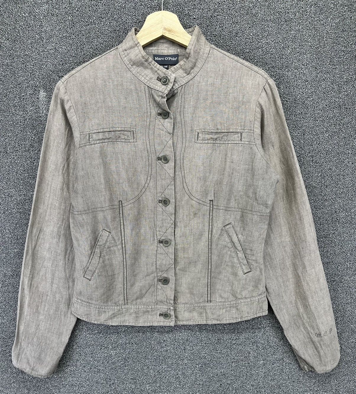 Flannel Vintage Marc O Polo Shirts Button Up Flannel Size XS / US 0-2 / IT 36-38 - 1 Thumbnail