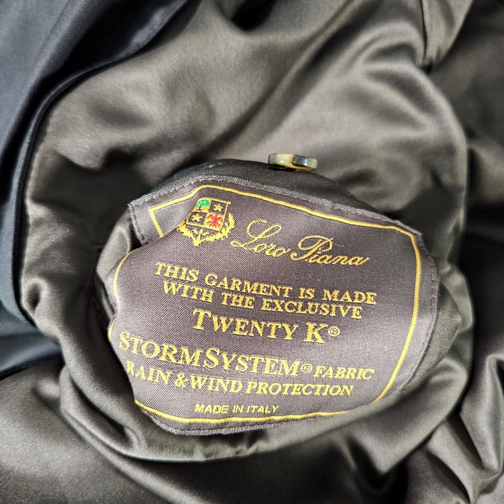 Loro Piana Loro Piana Storm System Jacket Mens XXXL Black Twenty K Rain Wind Coat NEW NWT Size US XXL / EU 58 / 5 - 5 Thumbnail