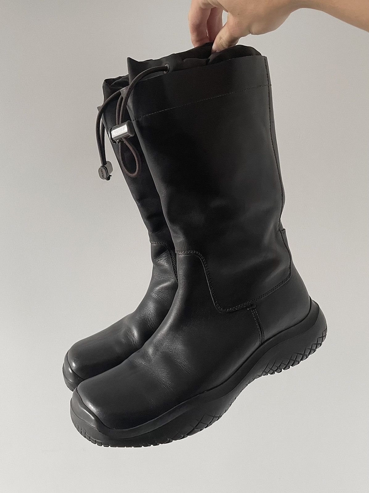 Prada Prada FW99 Runway Vibram Boots | Grailed