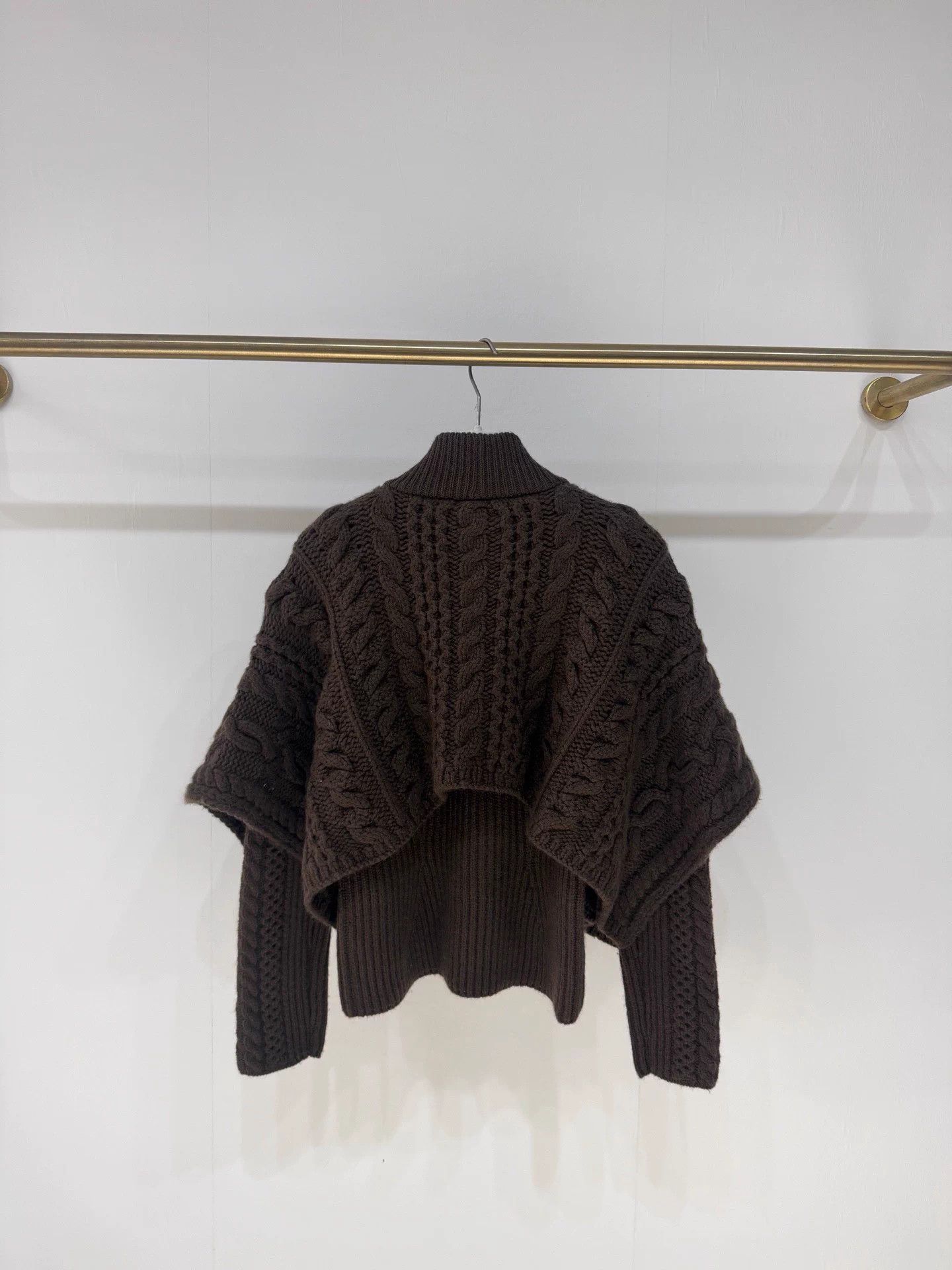 Hermes Hermes Wool Cape Sweater Oversized Fit Size 34 Size M / US 6-8 / IT 42-44 - 5 Thumbnail