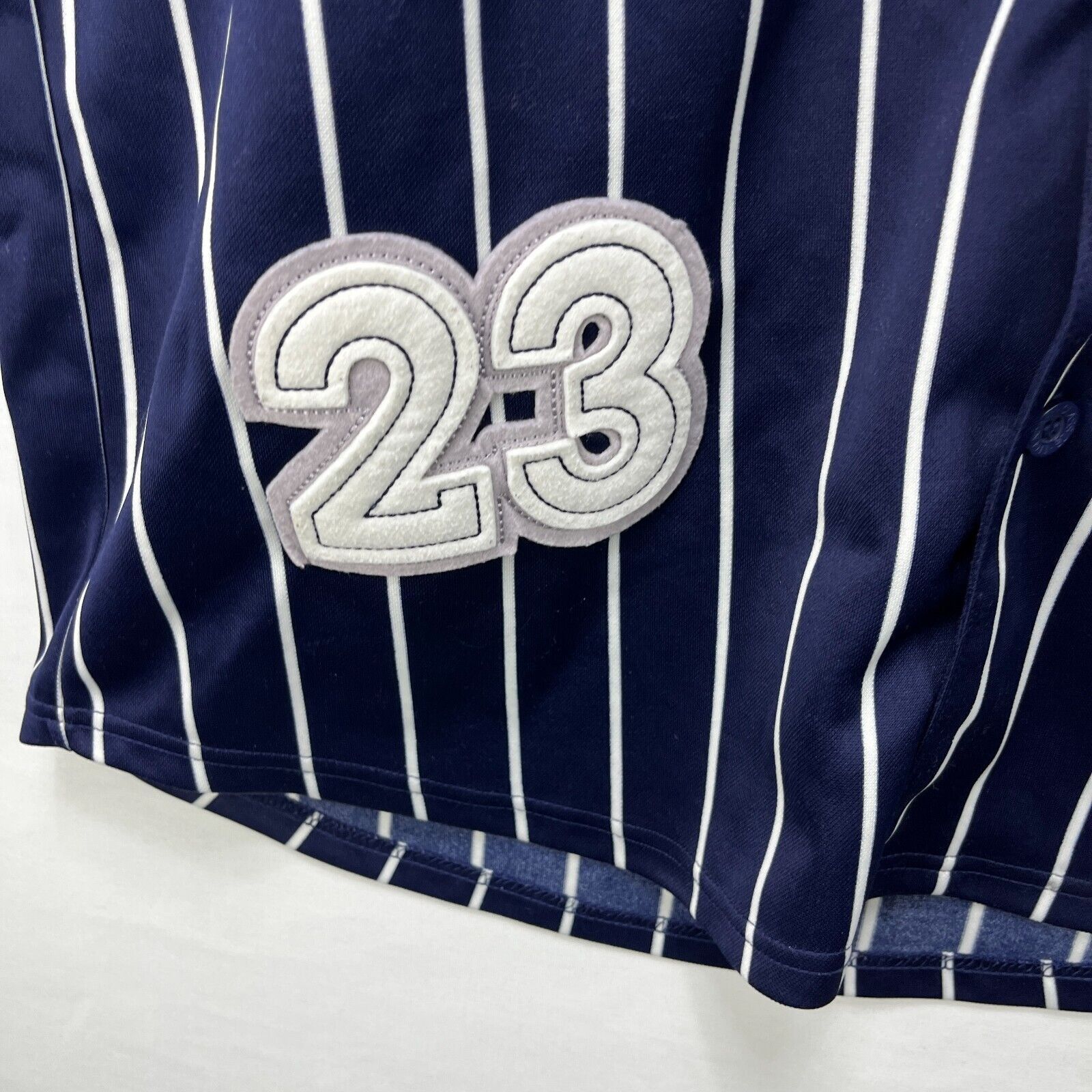 Vintage Vintage 90s New York Baseball Jersey Pinstripe XL Classic Size US XL / EU 56 / 4 - 9 Thumbnail