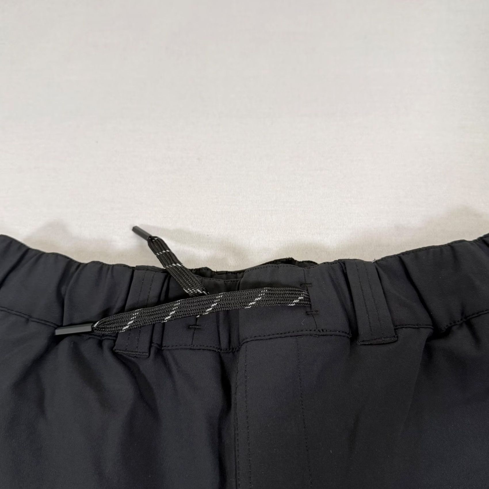 Vintage BYLT Pants Mens Medium Black Jogger Softshell Stretch Elastic Waist Zip Pockets Size US 31 - 3 Thumbnail