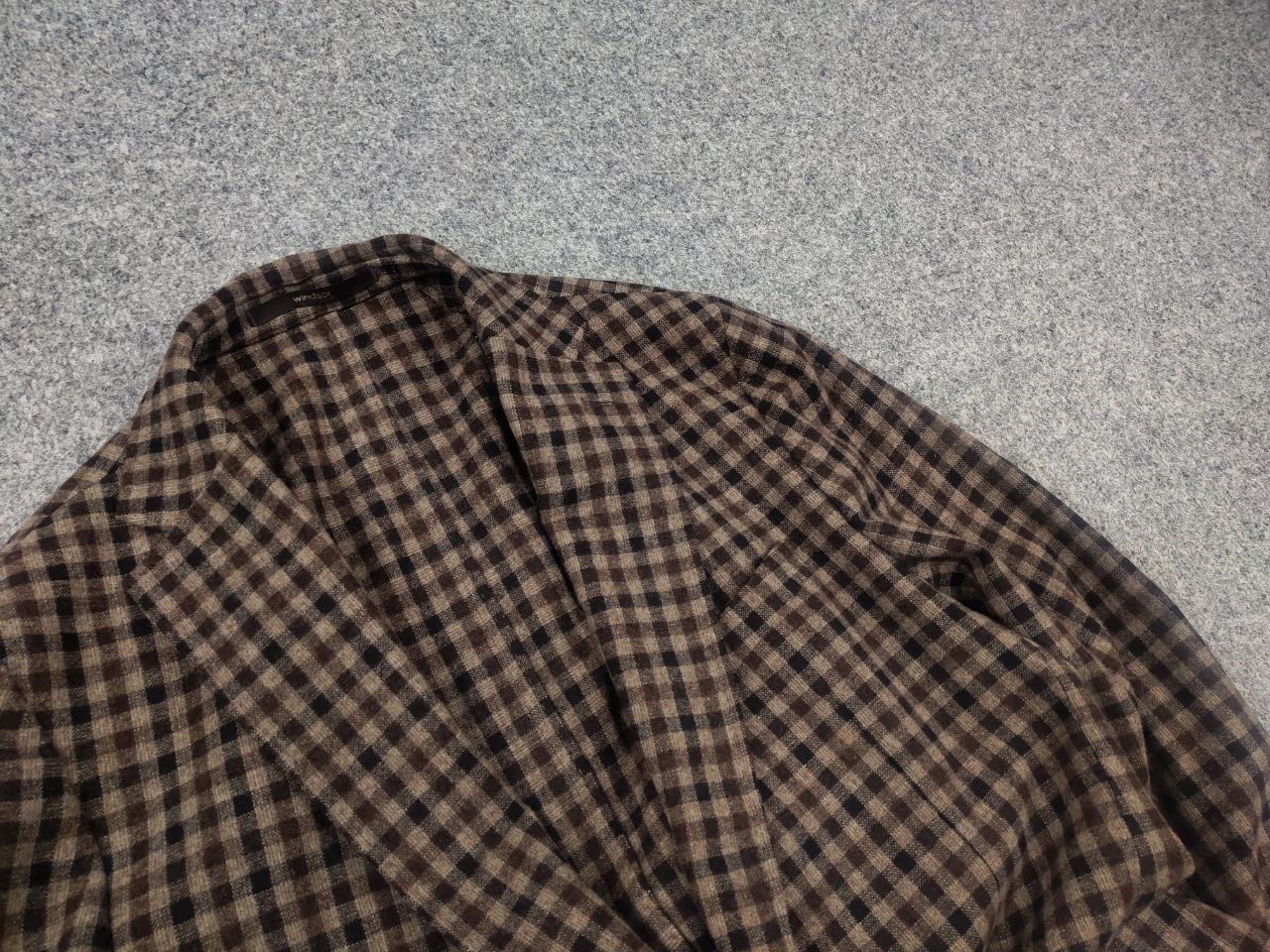 Windsor Smith Windsor Italy Design wool cashmere Brown Blazer jacket Size US L / EU 52-54 / 3 - 4 Thumbnail