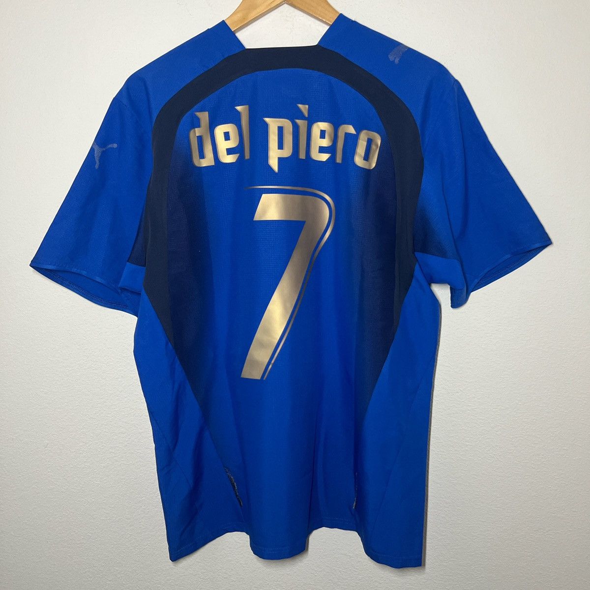 Italy Alessandro Del Piero 2006 World Cup Home JerseySoccer