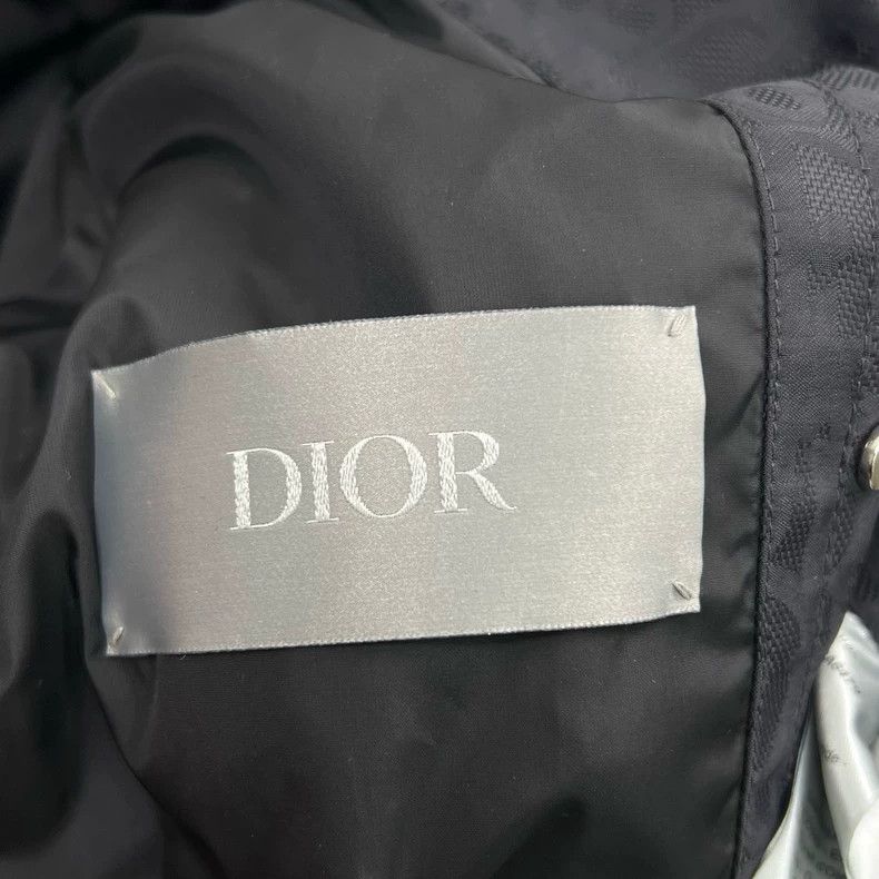 Dior Dior Dark pattern full-print stand-up collar long-sleeved d Size US M / EU 48-50 / 2 - 3 Thumbnail
