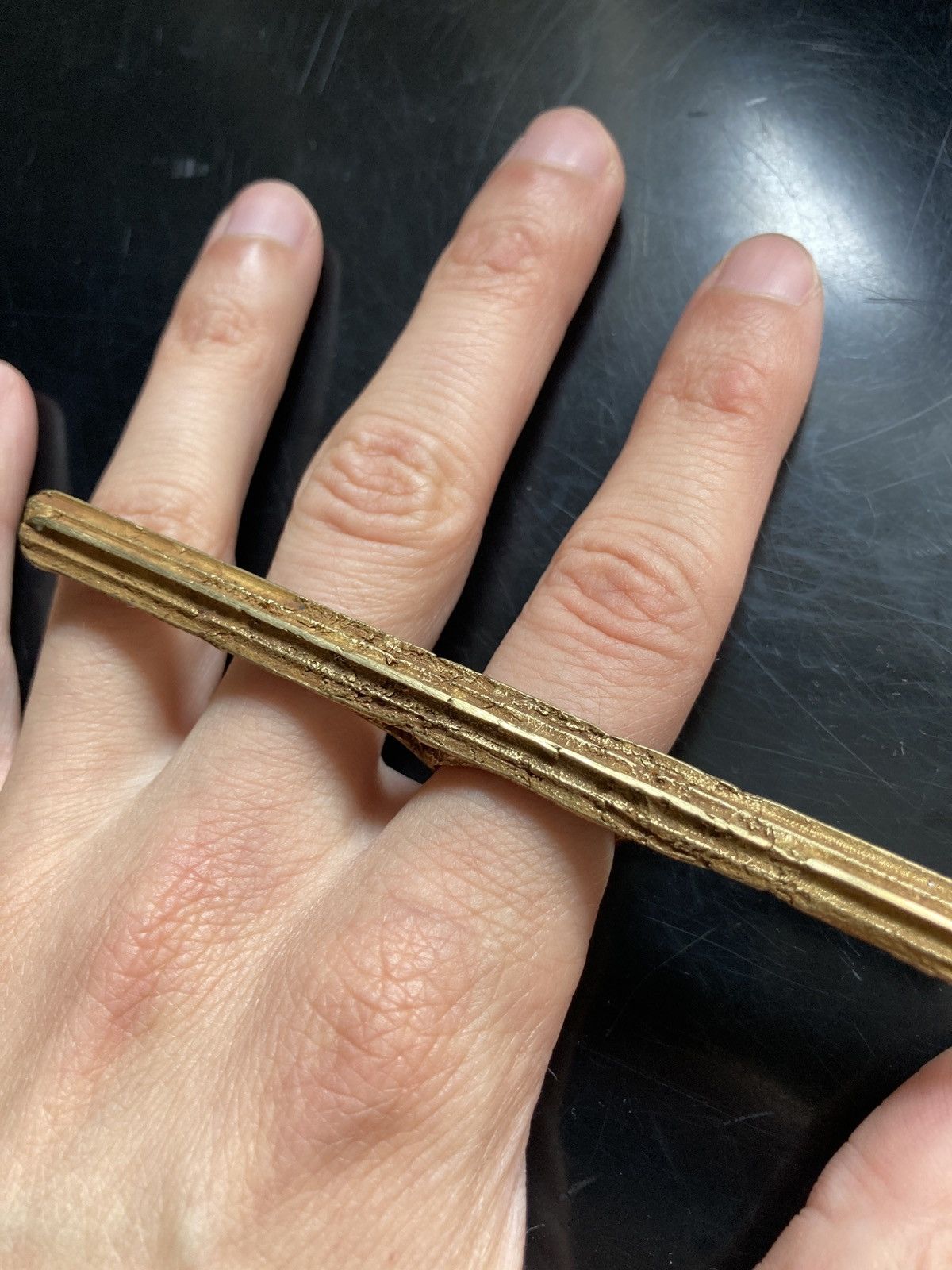 Rick Owens Rick Owens x Christiane Billet pre-Hunrod ltd. Bronze Ring Size ONE SIZE - 9 Thumbnail