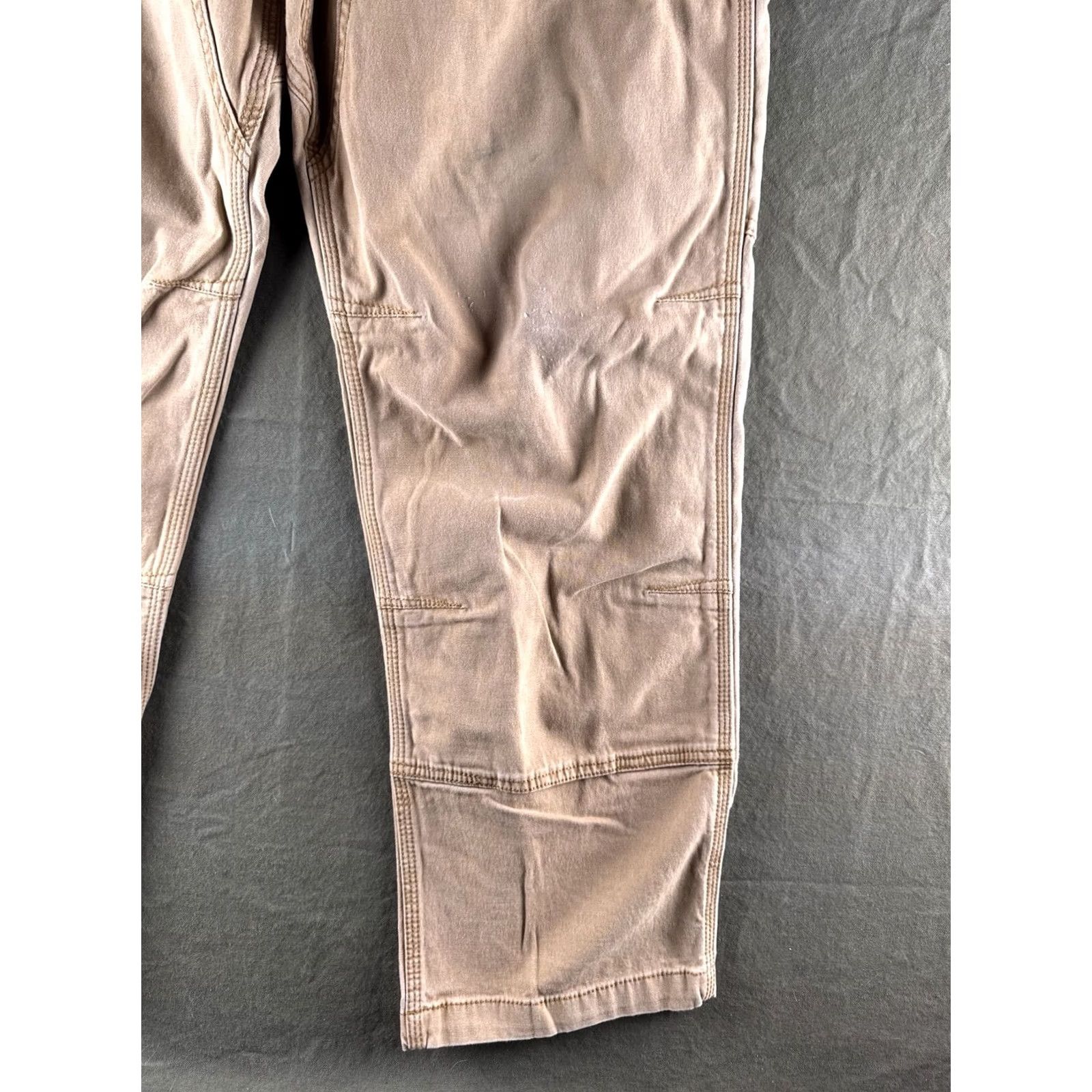 Carhartt Carhartt Double Knee Pants 42x30 Beige Workwear Carpenter 102802-918 Mens Size US 42 / EU 58 - 4 Thumbnail
