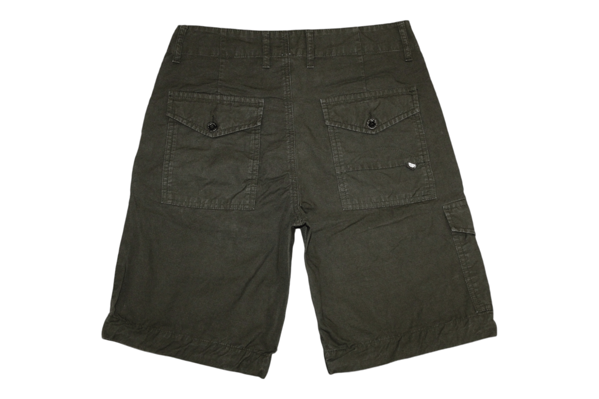 Pretty Green Pretty Green Utility Military Canvas Cargo Work Shorts Size US 29 - 2 Thumbnail