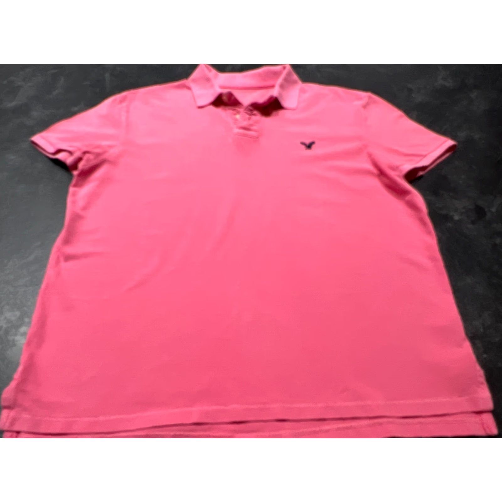 American Eagle Outfitters VINTAGE American Eagle Polo Shirt Pink Short Sleeve Athletic Fit XL Extra Large Size US XL / EU 56 / 4 - 2 Thumbnail