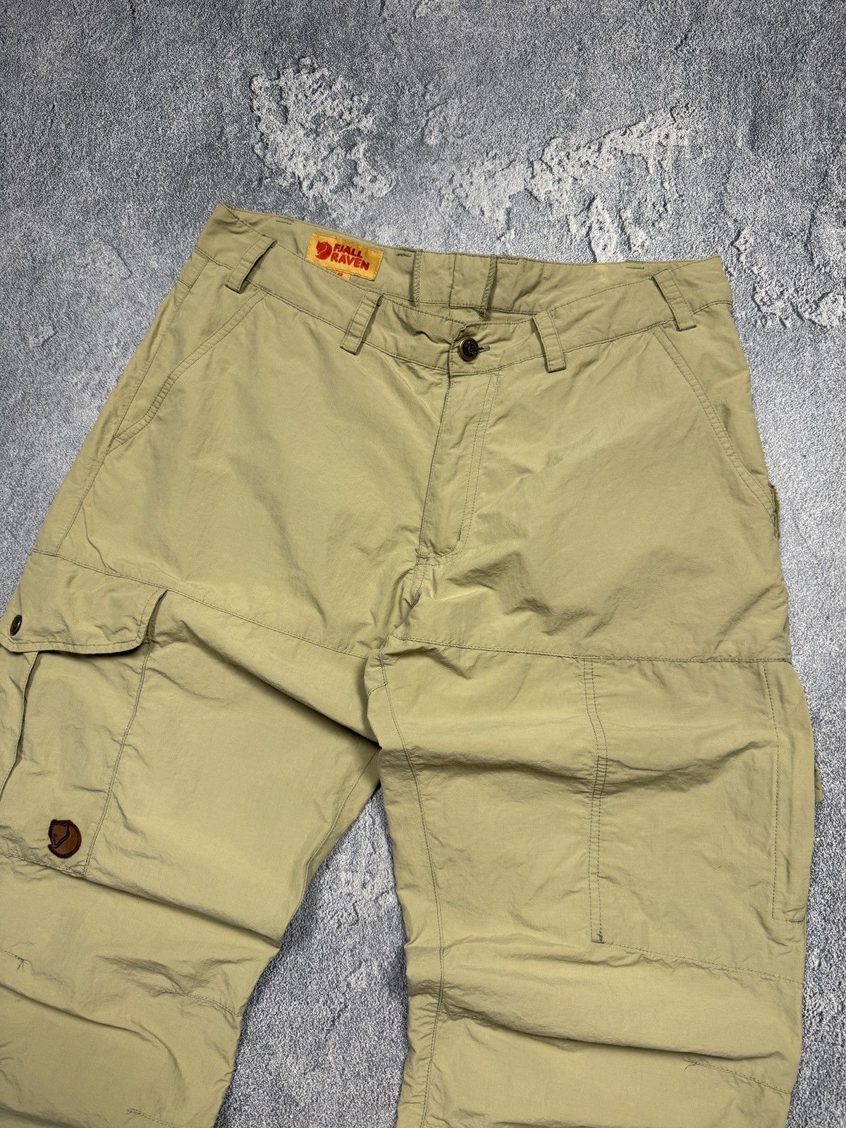 Fjallraven Vintage Fjallraven Cargo Pants Size 32" / US 10 / IT 46 - 2 Thumbnail