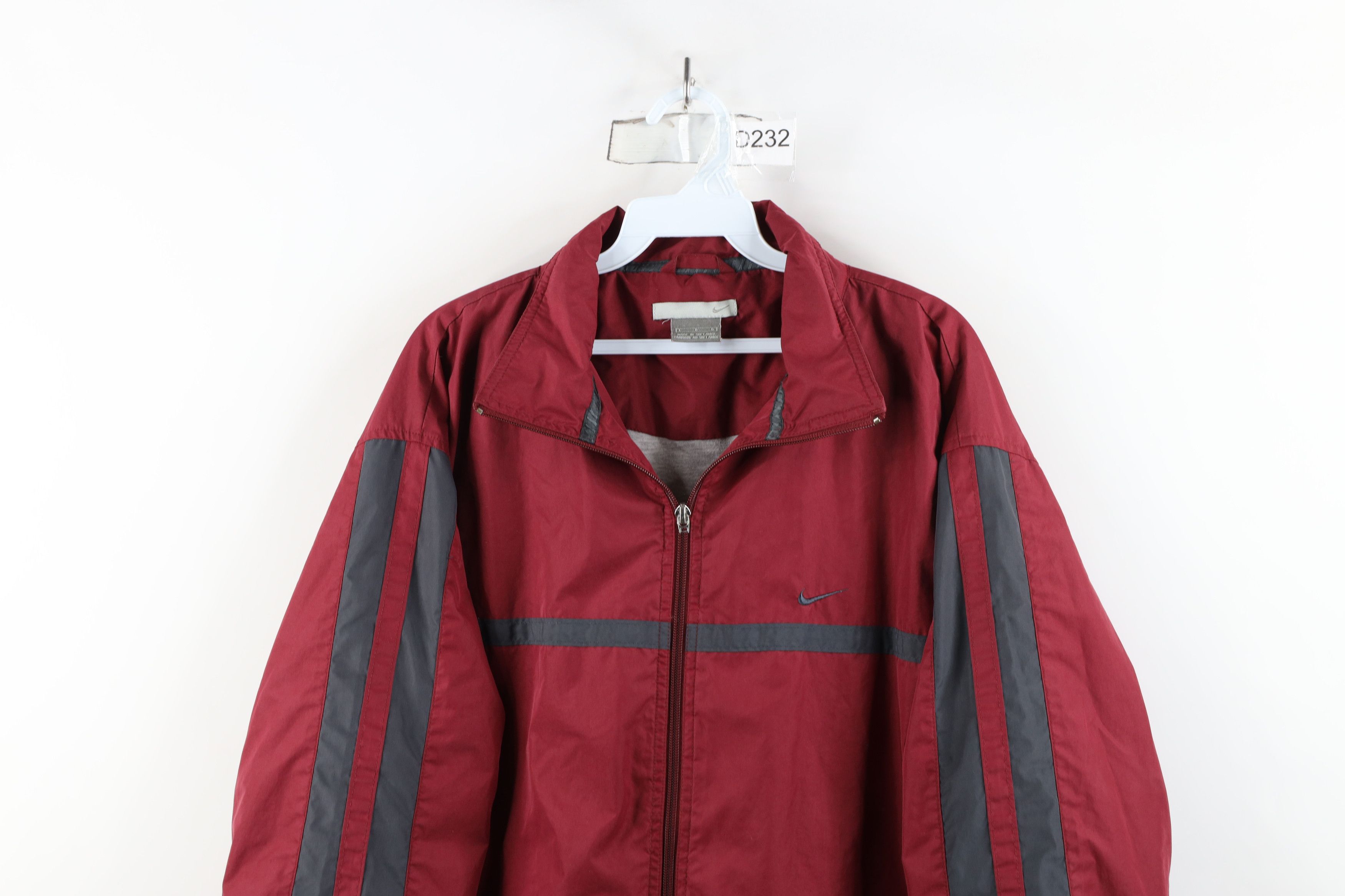 Nike × Vintage Vintage Nike Scott Mini Swoosh Lined Windbreaker Jacket Size US L / EU 52-54 / 3 - 2 Thumbnail