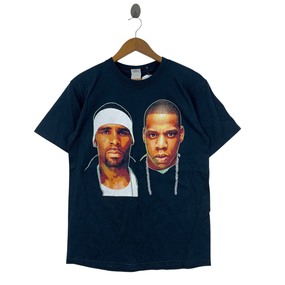 Vintage R. KELLY x JAY-Z The Best Of Both Worlds Hip Hop Rap Tshirt ...
