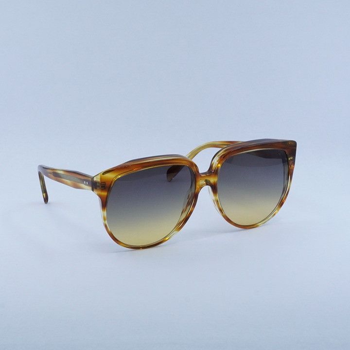 Celine Celine CL40048I 56B Women Sunglasses Havana Cat Eye Frame Size ONE SIZE - 1 Thumbnail