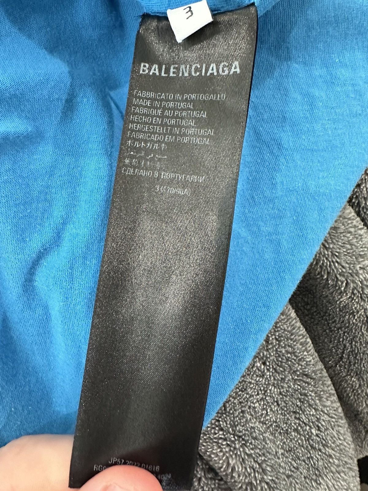 Balenciaga Balenciaga x adidas Unisex T-Shirt Oversized Size US XL / EU 56 / 4 - 4 Thumbnail