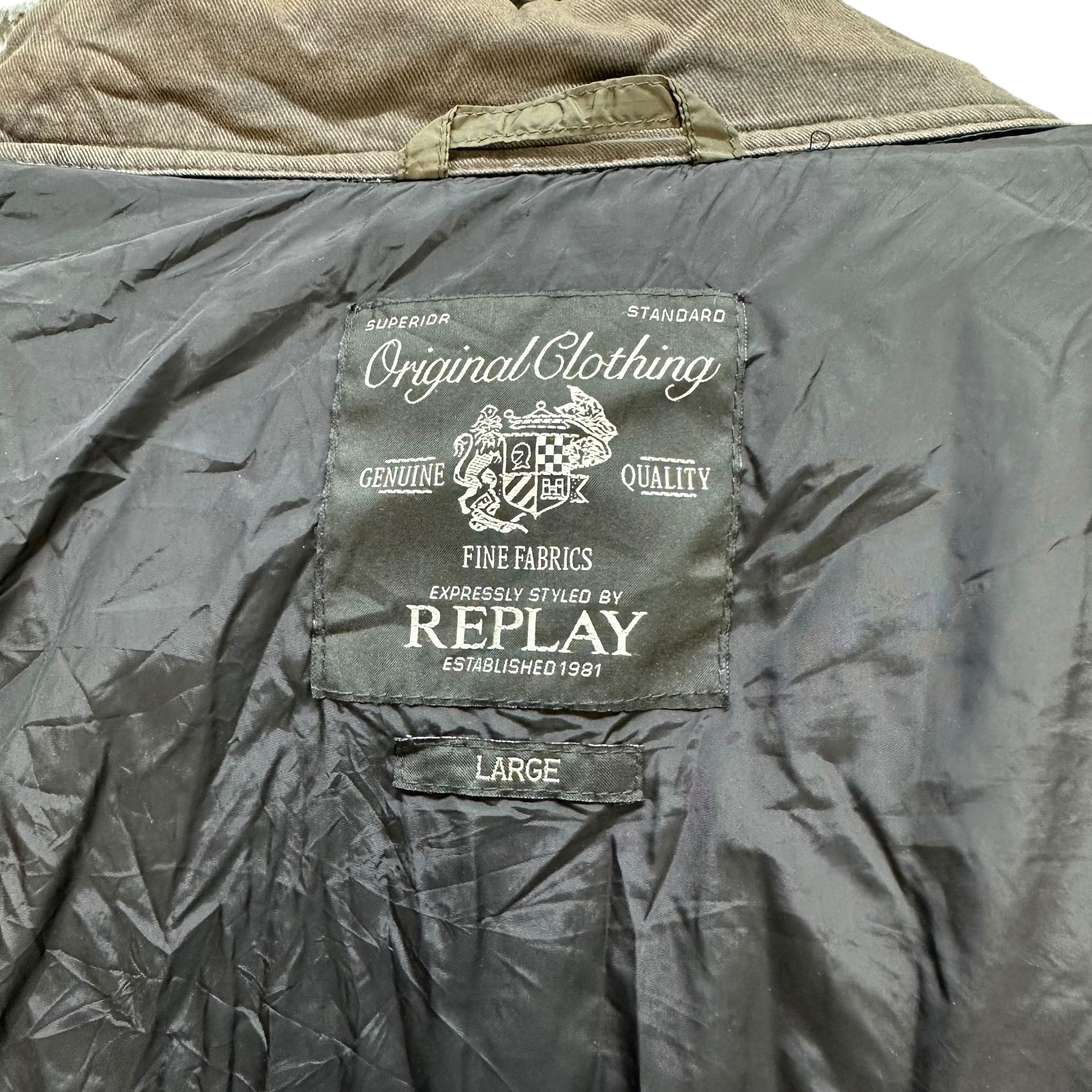 Replay Replay R-81-56Y Nice Design Nylon Jacket #A17-0410 Size US L / EU 52-54 / 3 - 10 Thumbnail
