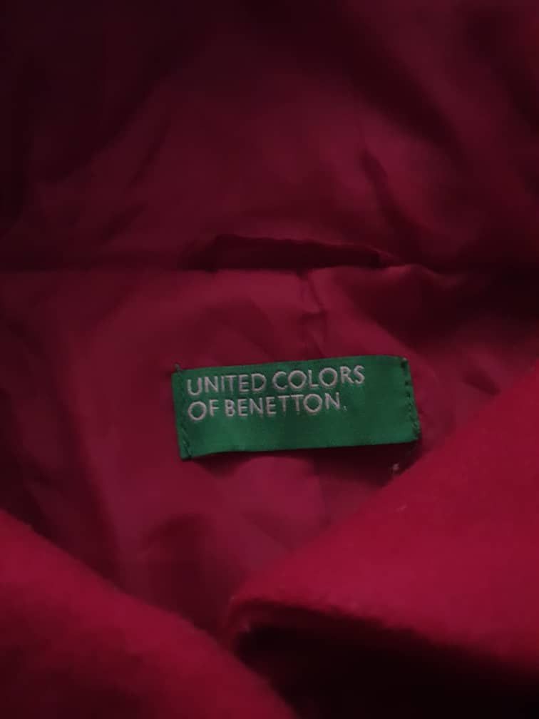 United Colors Of Benetton United Colour of Benetton pink colour Wool Jacket Size L / US 10 / IT 46 - 2 Thumbnail