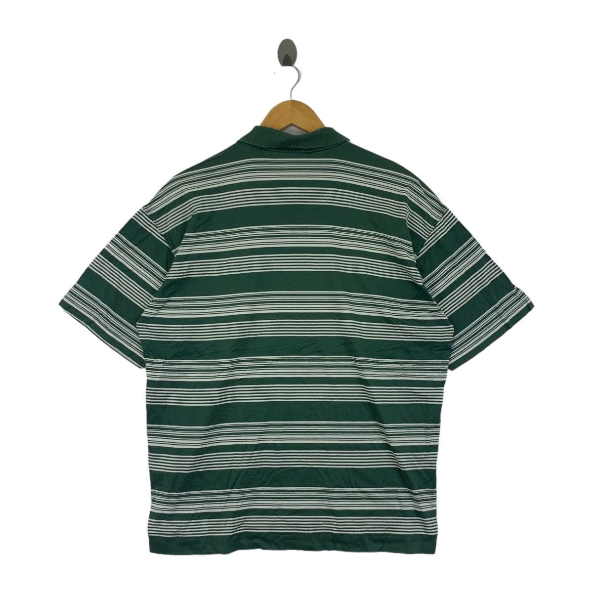 Trussardi Vintage 90’ TRUSSARDI Made In Italy Striped Polo Size US XL / EU 56 / 4 - 4 Thumbnail
