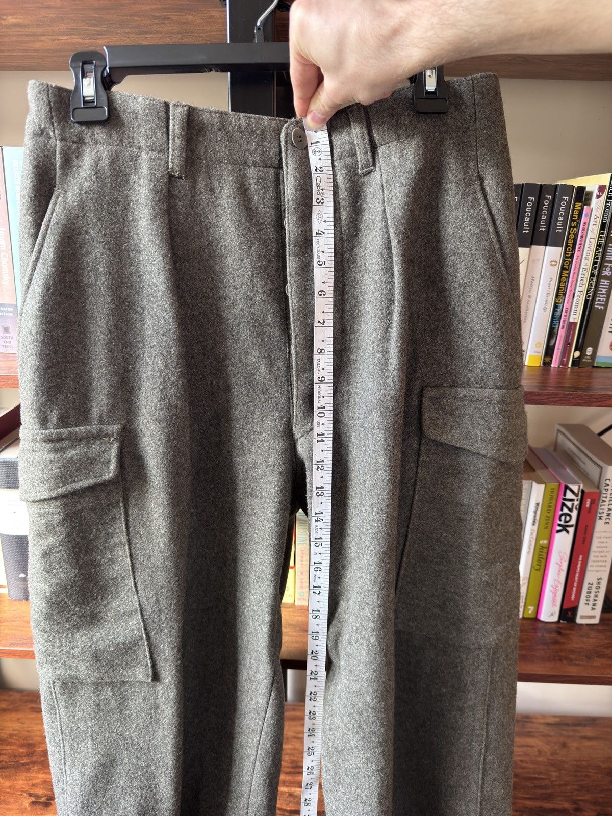 Vintage Vintage Wool Loose Fit Military Surplus Cargo Pants Size US 34 / EU 50 - 3 Thumbnail