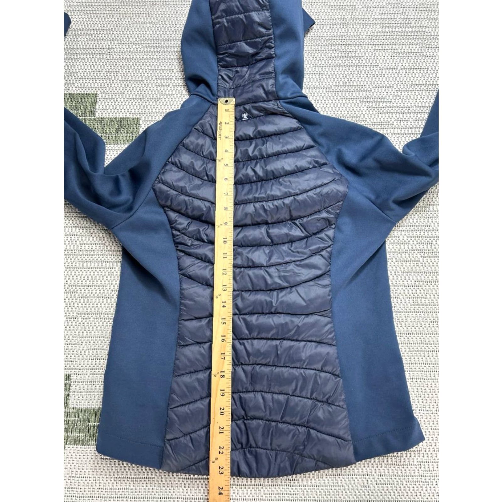 Barbour Barbour Jacket Womens 10 Blue Insulated Full Zip Puffer Size L / US 10 / IT 46 - 7 Thumbnail