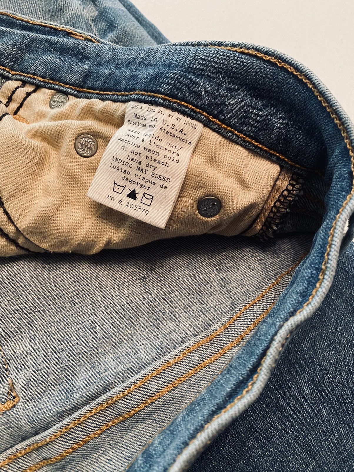 Rag & Bone Rag & Bone 🇺🇸 Zipper Ankle Shredded blowout Capri Jeans 30 Size 30" / US 8 / IT 44 - 9 Thumbnail