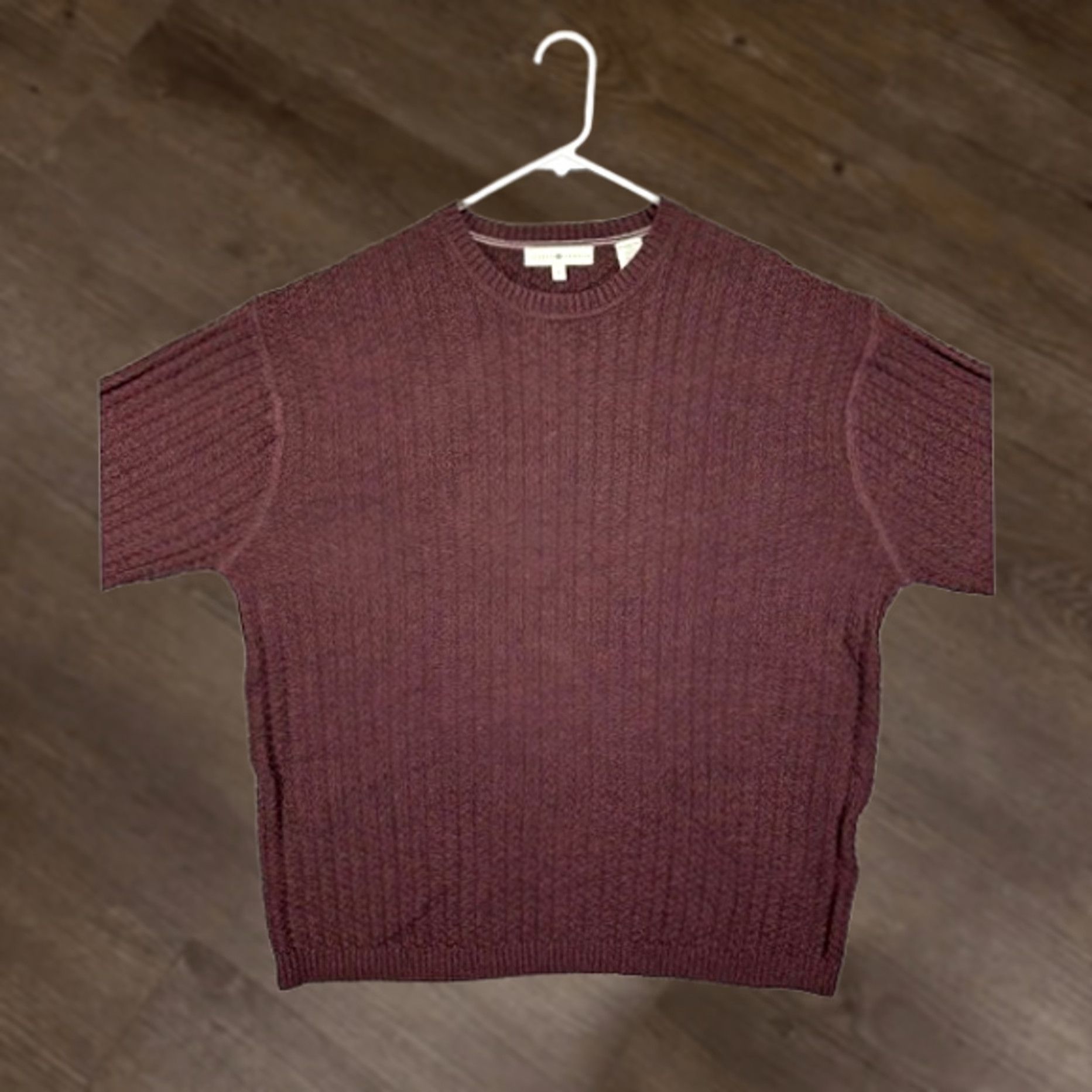 Joseph Abboud Joseph Abboud Sweater Mens XL Maroon 100% Merino Wool Knit Crew Neck Long Sleeve Size US XL / EU 56 / 4 - 1 Thumbnail