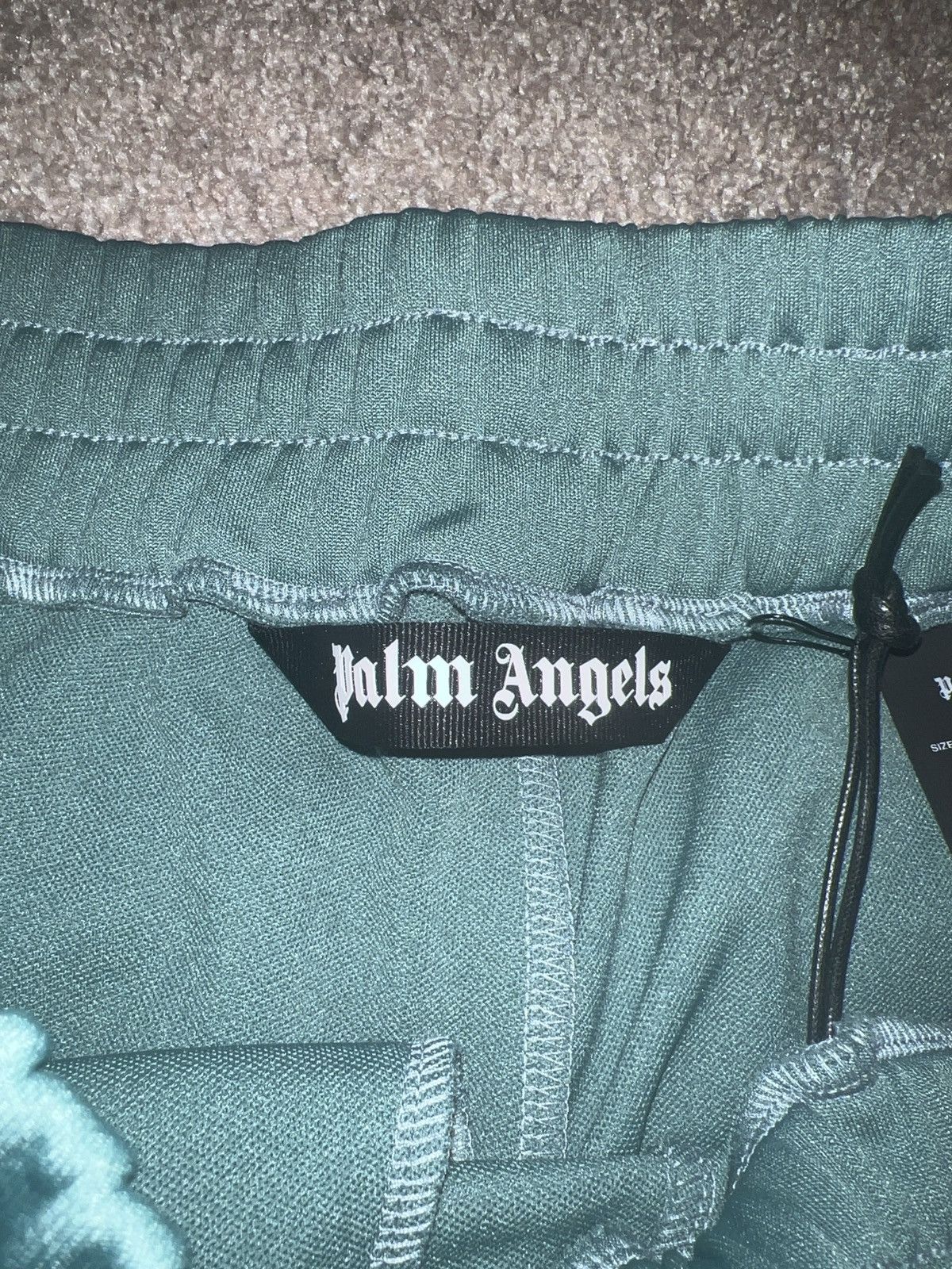 Palm Angels Palm Angels Men's Green Classic Track Pants *NWT* Size US 34 / EU 50 - 6 Thumbnail