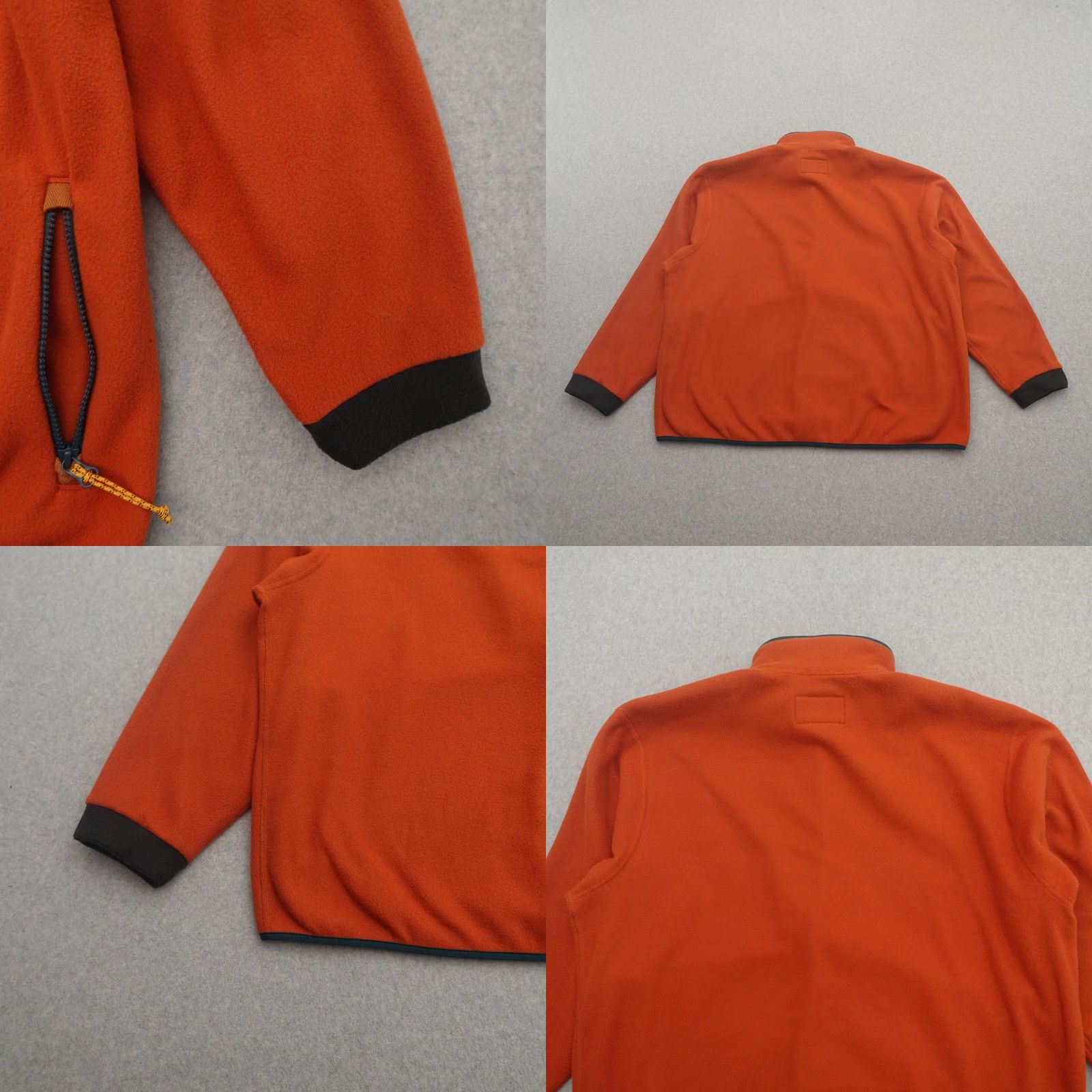 Vintage VINTAGE REI Jacket Womens 1XL Orange Full Zip Fleece with Pockets Outdoor 26x25 Size XL / US 12-14 / IT 48-50 - 8 Thumbnail