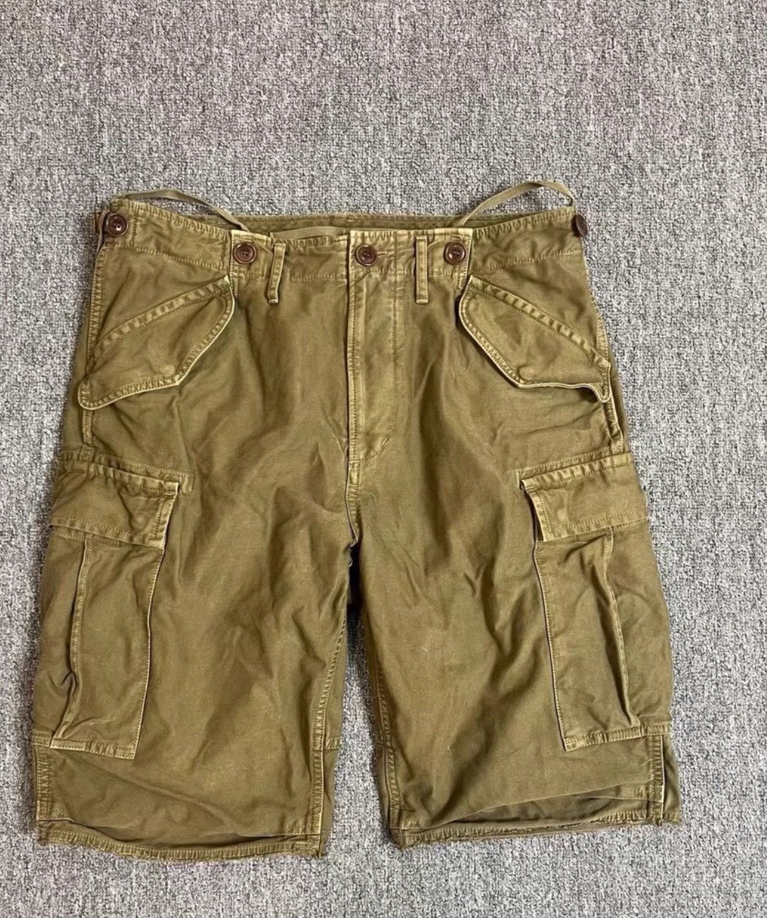 image of Visvim Eiger Shorts Pants Casual Pocket Shorts in Brown, Men's (Size 36)