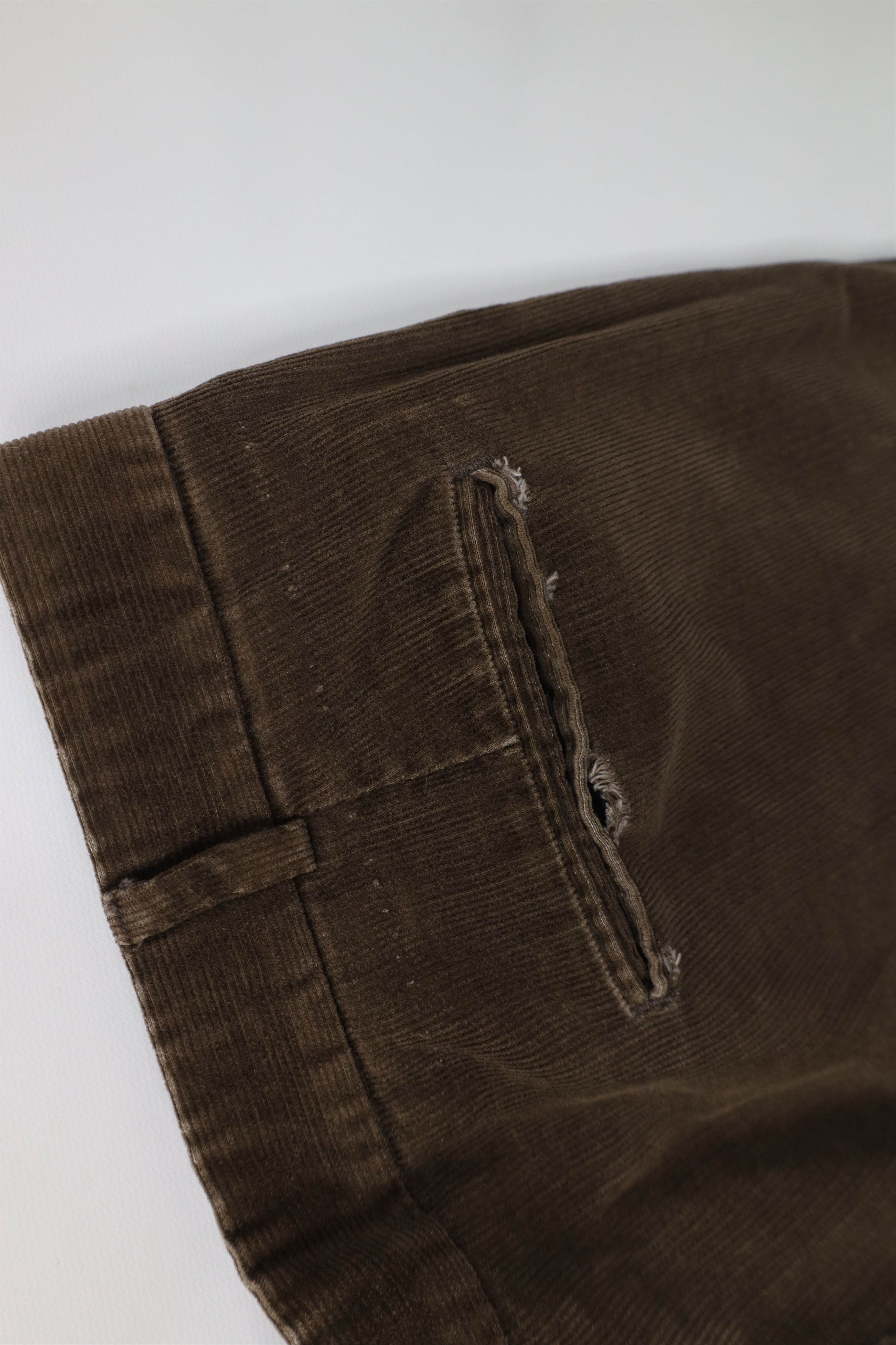 Lands' End Vintage 70s 80s Lands End Wide Leg Corduroy Pants Brown Size US 42 / EU 58 - 14 Thumbnail