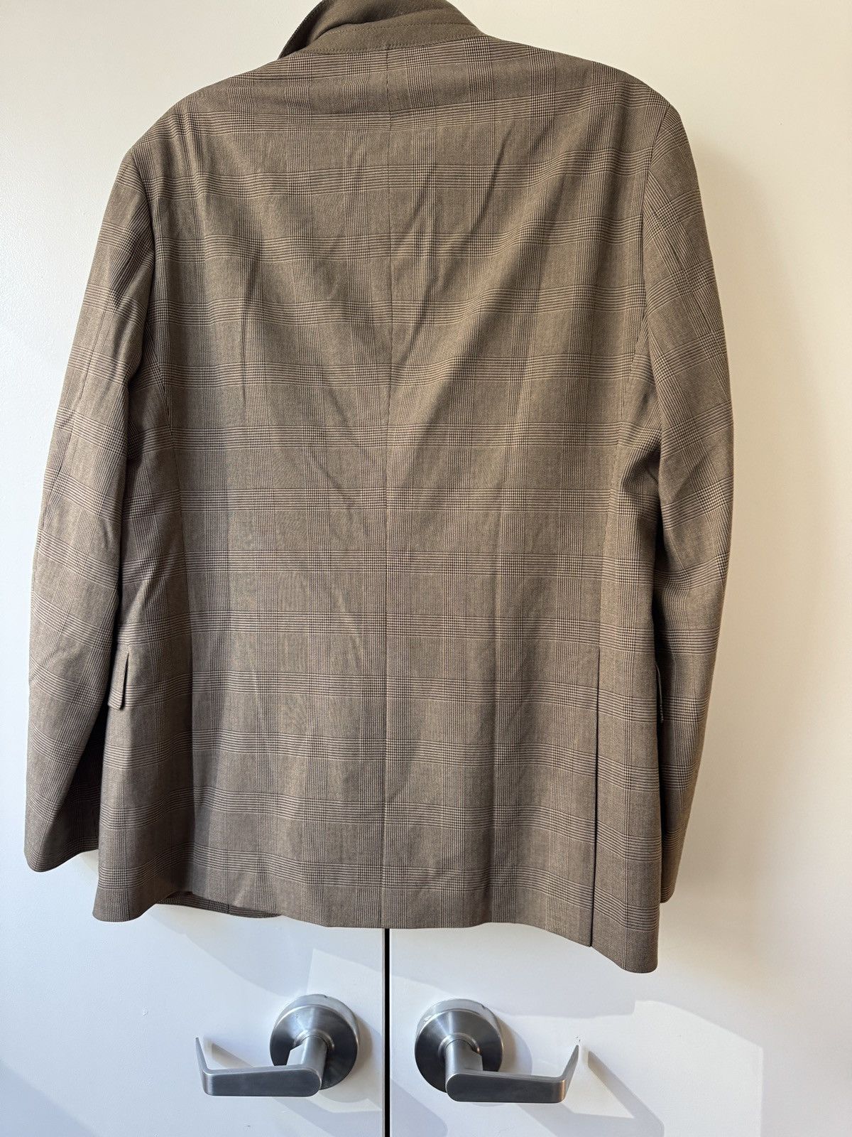 Polo Ralph Lauren Polo Ralph Lauren 40R Brown/Tan Check Sports Jacket Size 40R - 4 Thumbnail