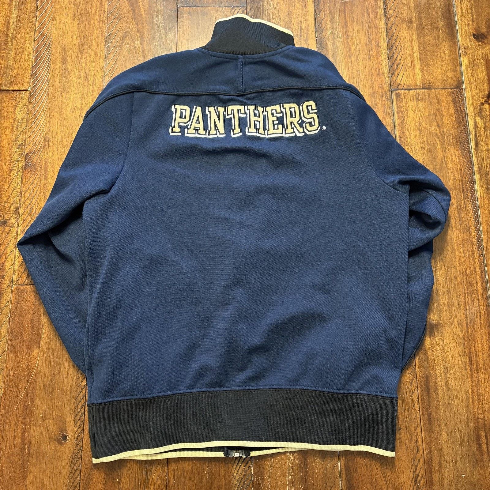 Nike Pittsburgh Panthers Jacket Mens Small Navy Blue PITT Nike Size US S / EU 44-46 / 1 - 12 Thumbnail