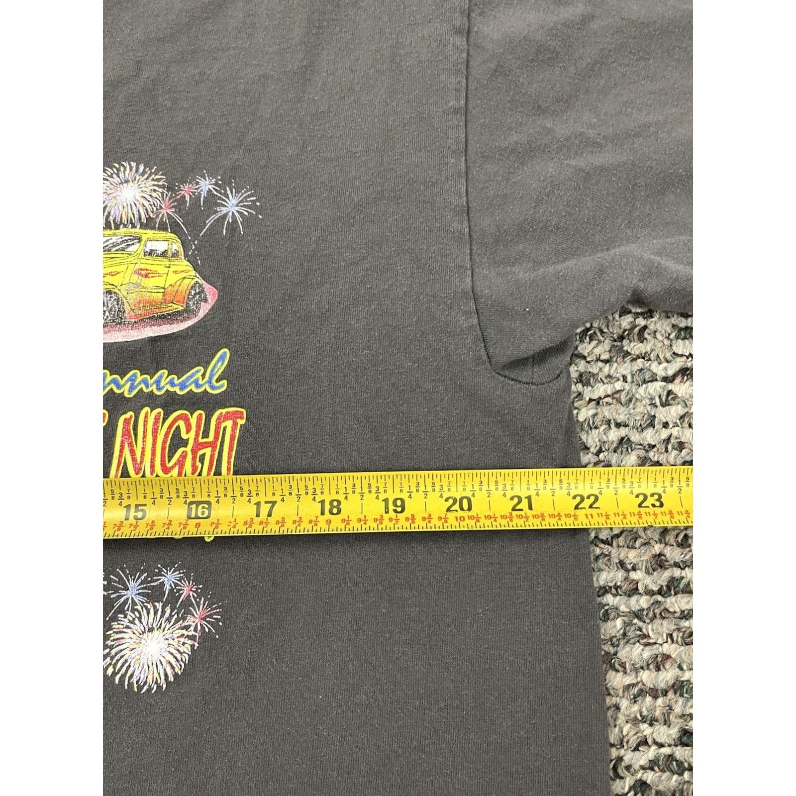 Harley Davidson VINTAGE Harley Davidson T-Shirt Adult L Cruise Night Biker Motorcycle Cotton USA Gray 90s Mens Size US L / EU 52-54 / 3 - 5 Thumbnail