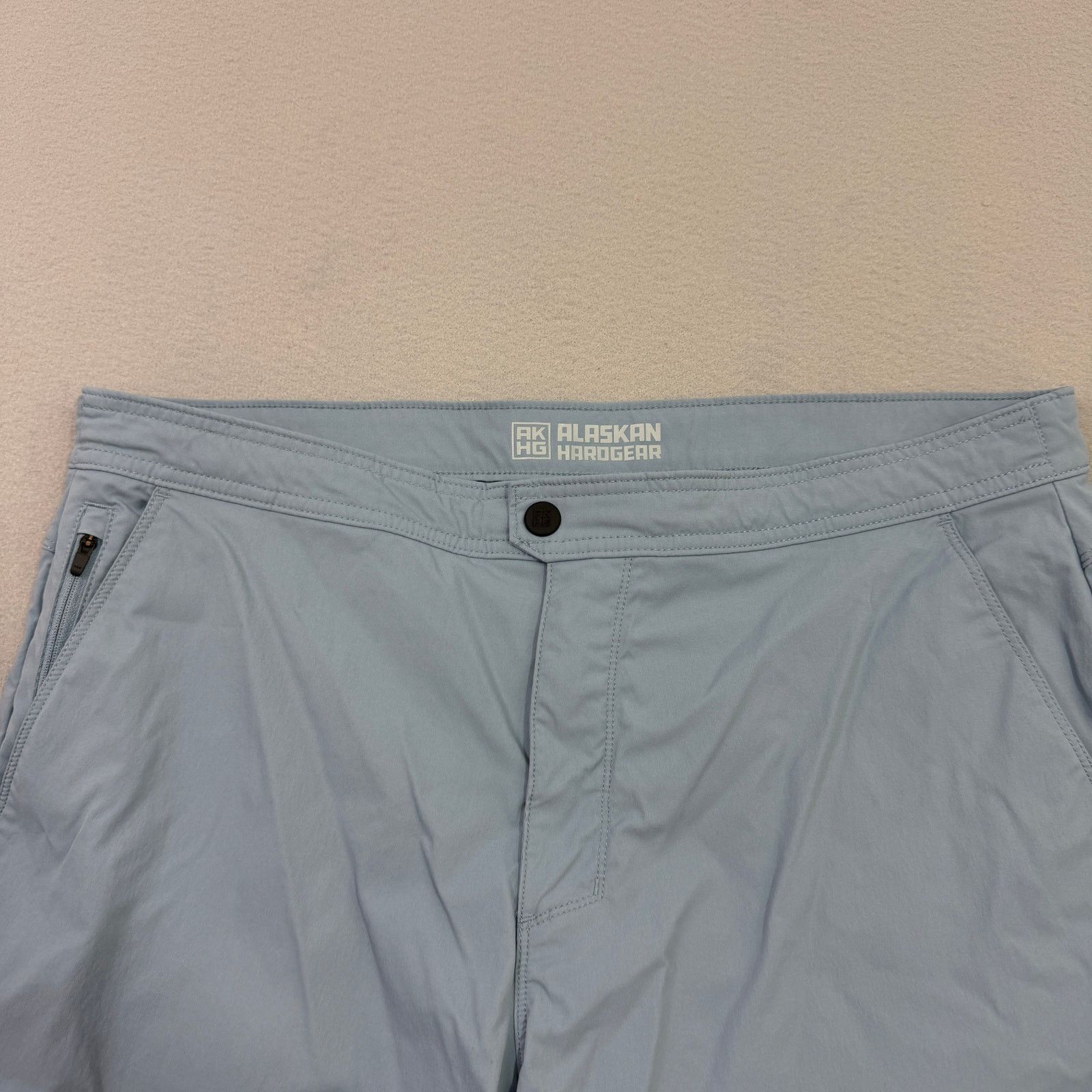 Duluth Trading Company Alaskan Hardgear Free Rein Shorts Men's 38 Blue 10" Inseam Size US 38 / EU 54 - 2 Thumbnail
