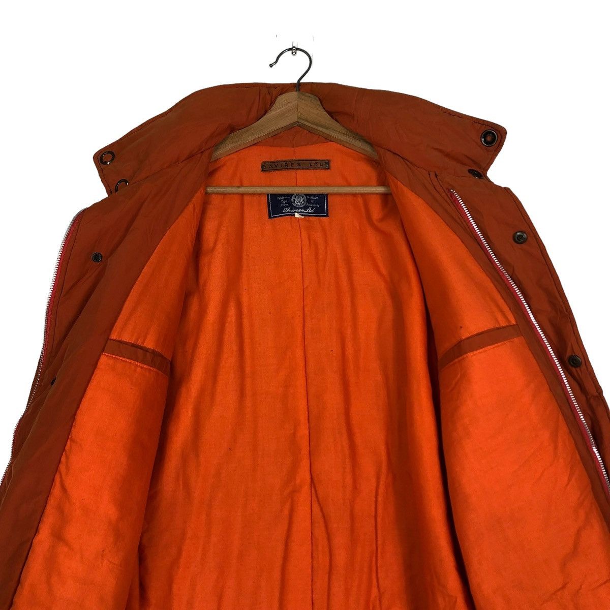 Avirex 🔥VINTAGE BIKER JACKET AVIREX LTD CARGO MULTI POCKETS Size US L / EU 52-54 / 3 - 14 Thumbnail